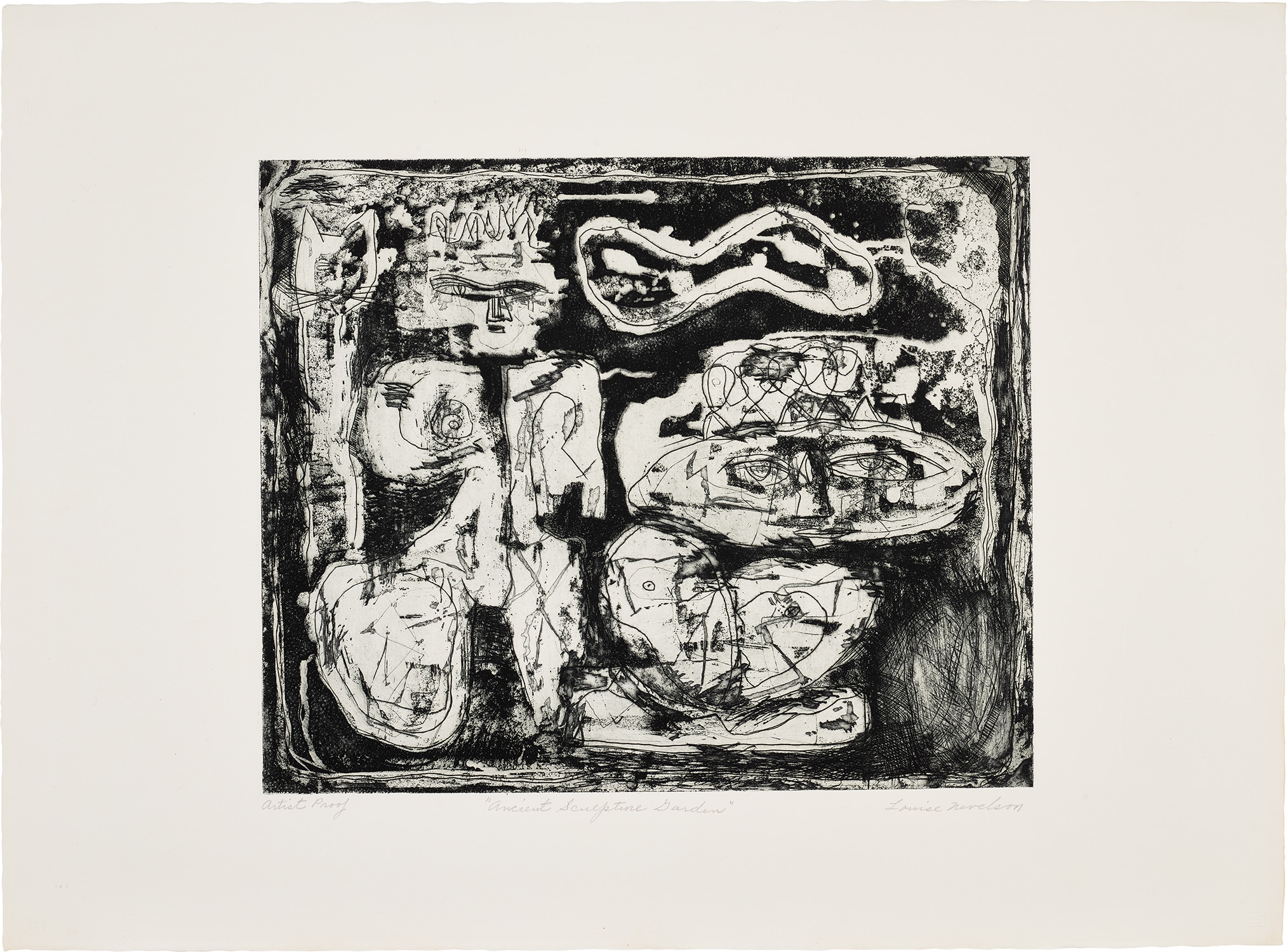 Louise Nevelson — Ancient Sculpture Garden (B. 2)