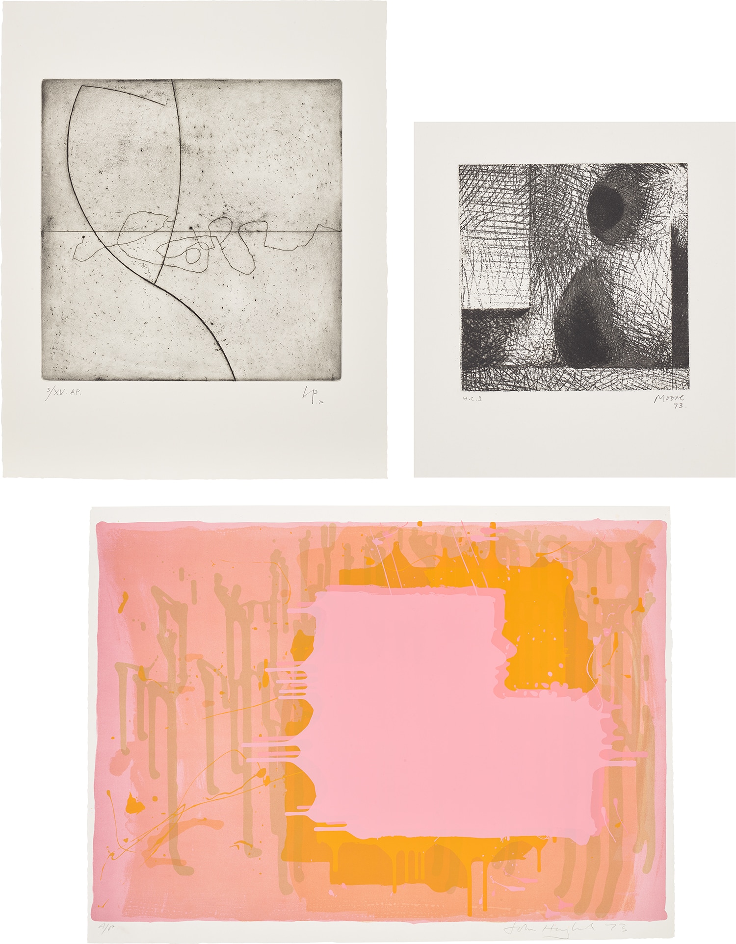 Various Artists — Rothko Memorial Portfolio: three plates (C. 169)