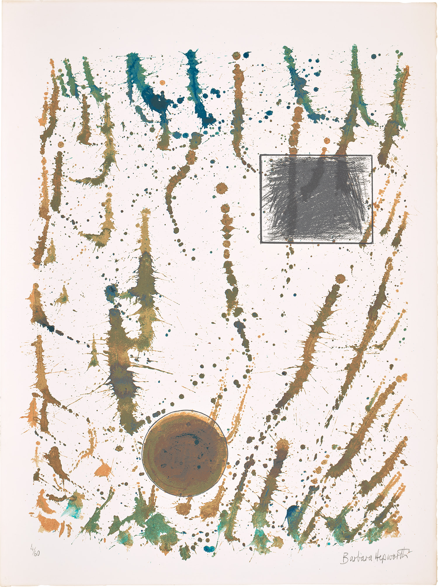 Barbara Hepworth — Forms in a Flurry, from Opposing Forms (M. 54, S.A.C. 39)