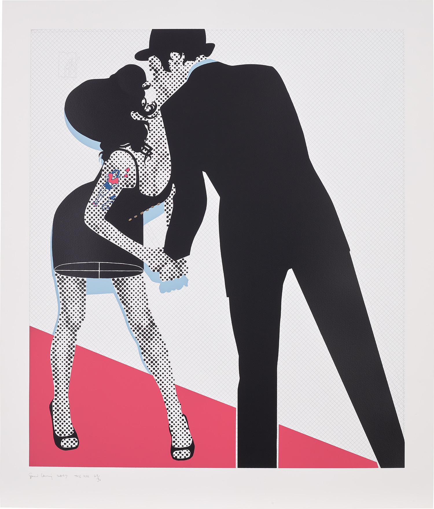 Gerald Laing — The Kiss
