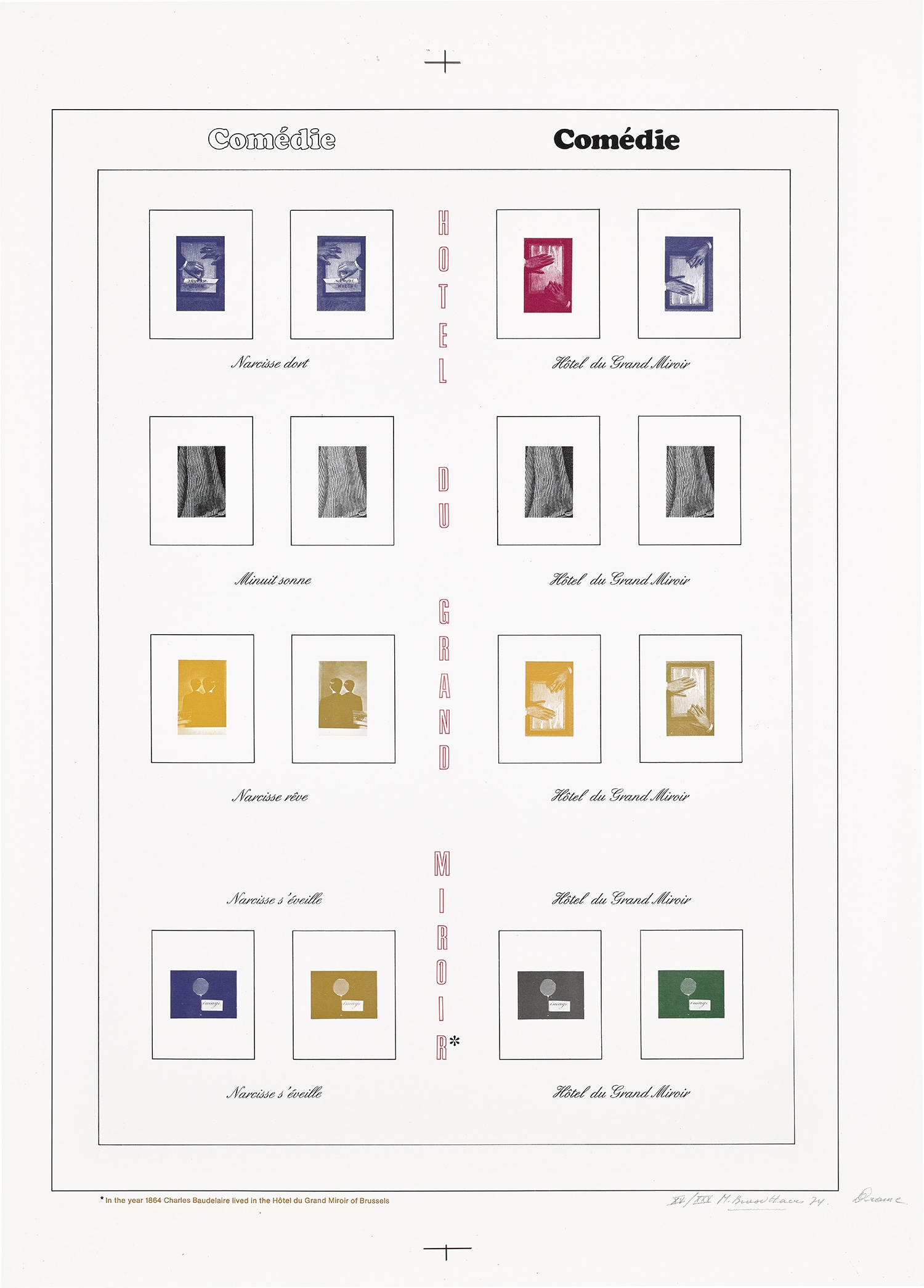 Comédie (Comedy), from Mirrors of the Mind (V. 23)