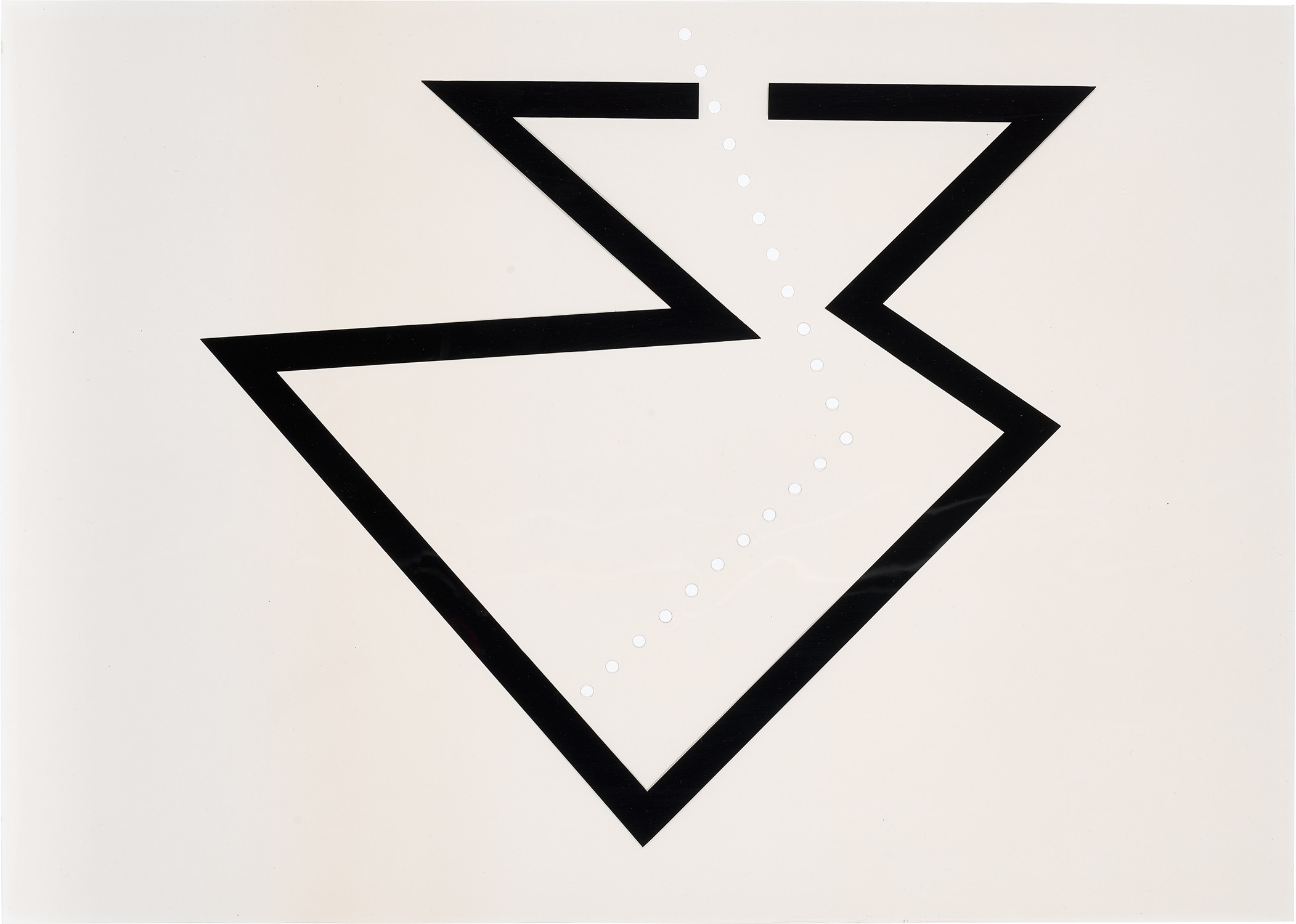 Lucio Fontana — Concetto Spaziale (Spatial Concept) (R. & R. S-18)