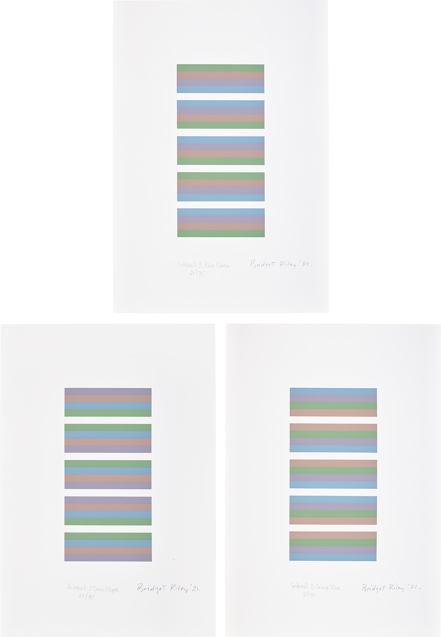 Bridget Riley — Intervals 3