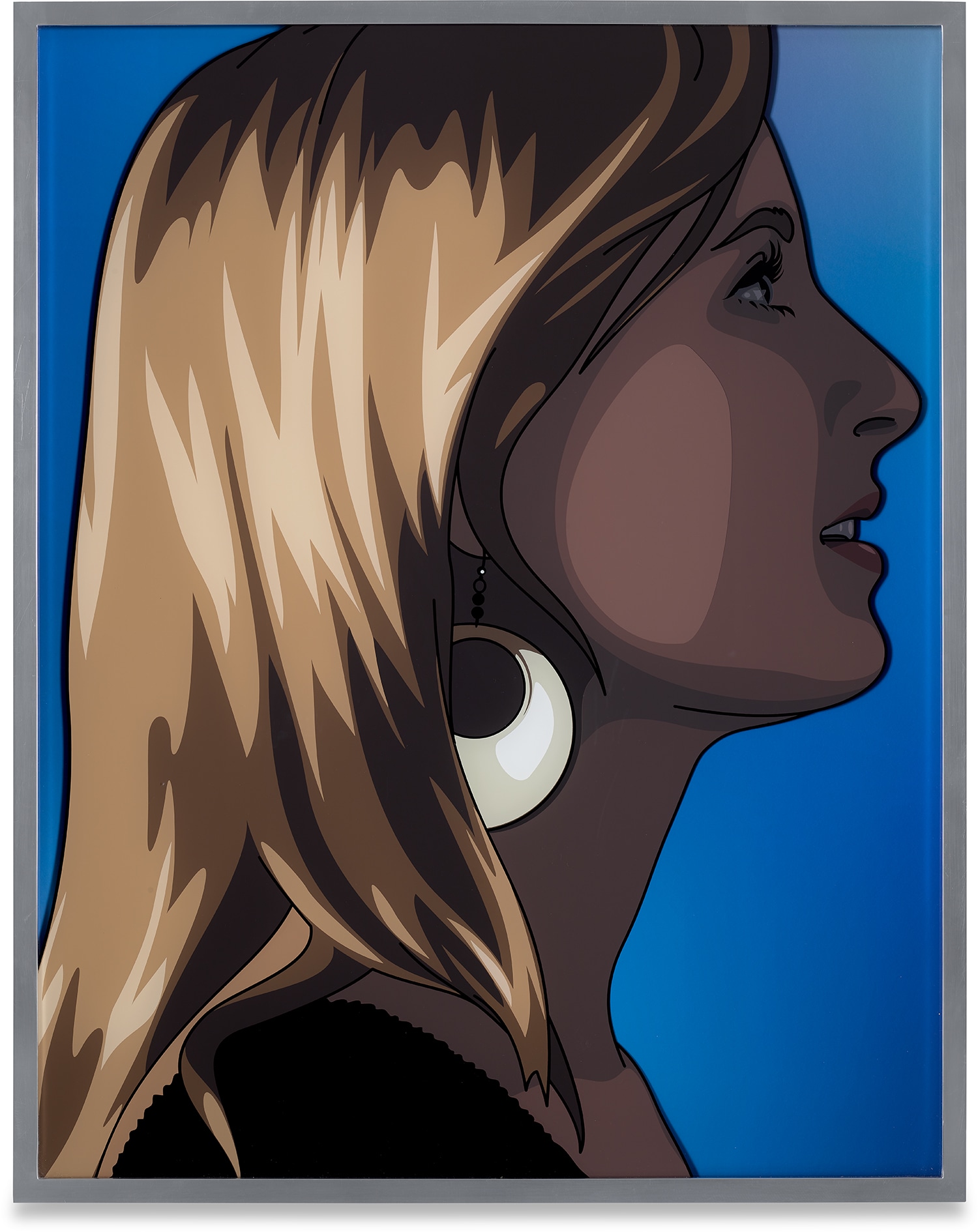 Julian Opie — Elena and Cressie get ready for the party. 1 (C. 164)