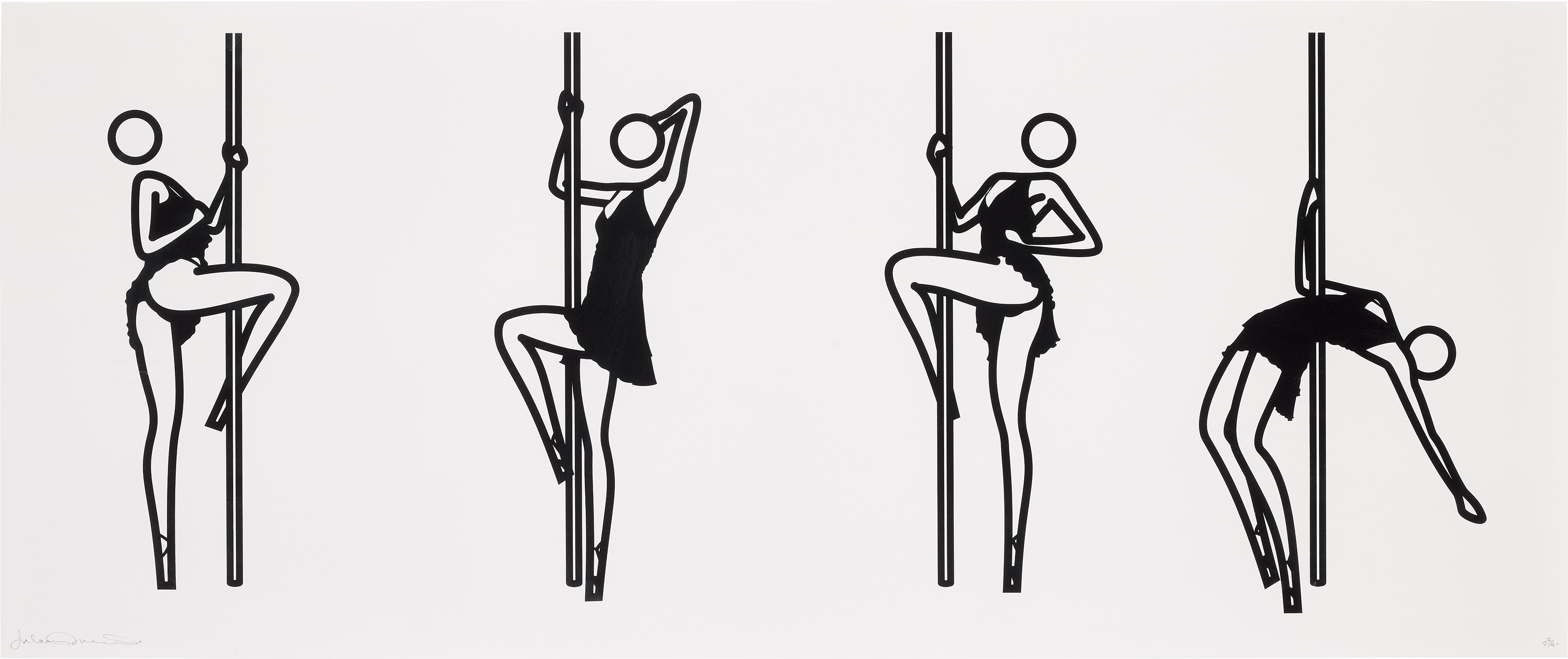 Julian Opie — This is Shahnoza. 3 (C. 60)