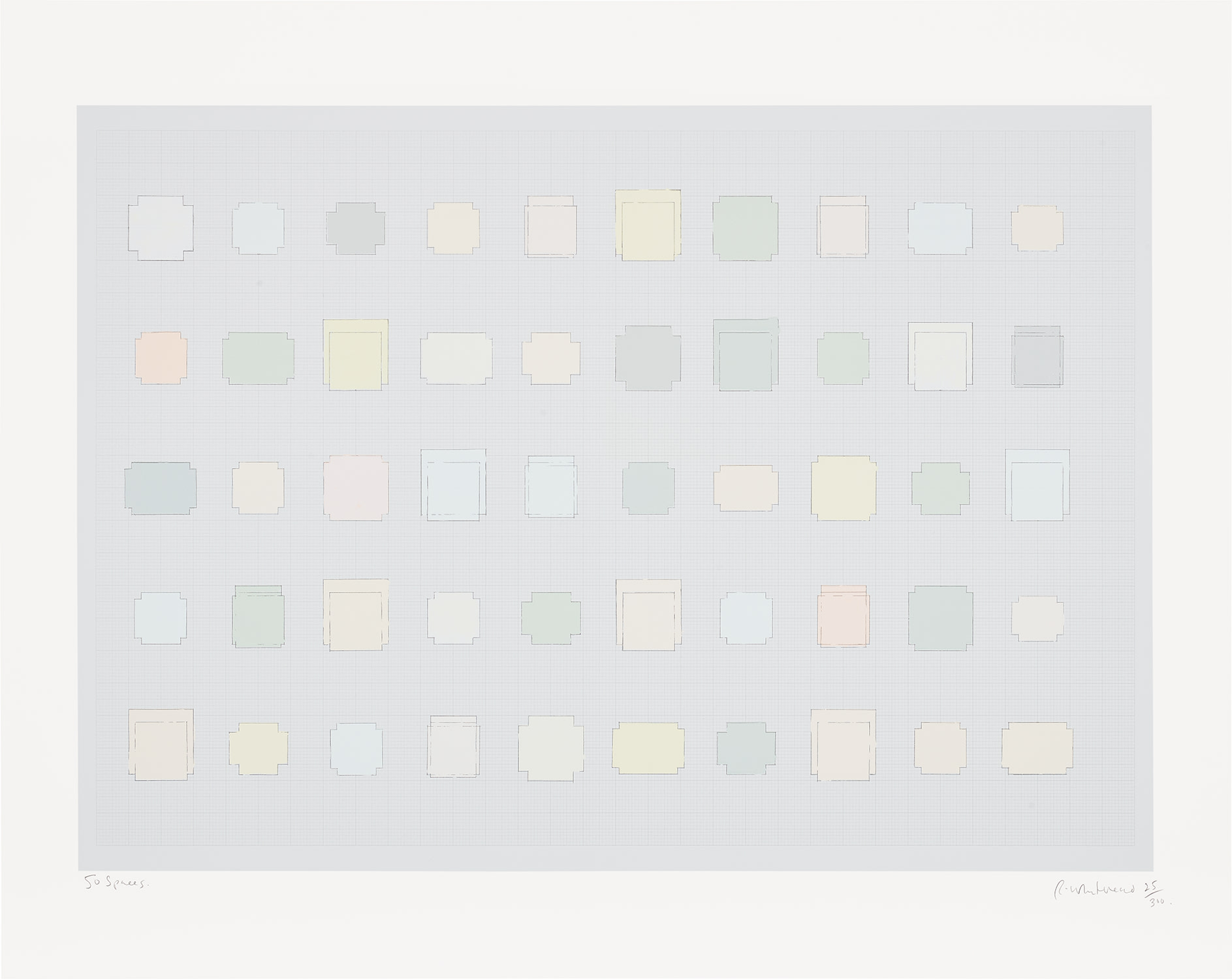 50 Spaces, from Tate Modern 21 Years Print Portfolio