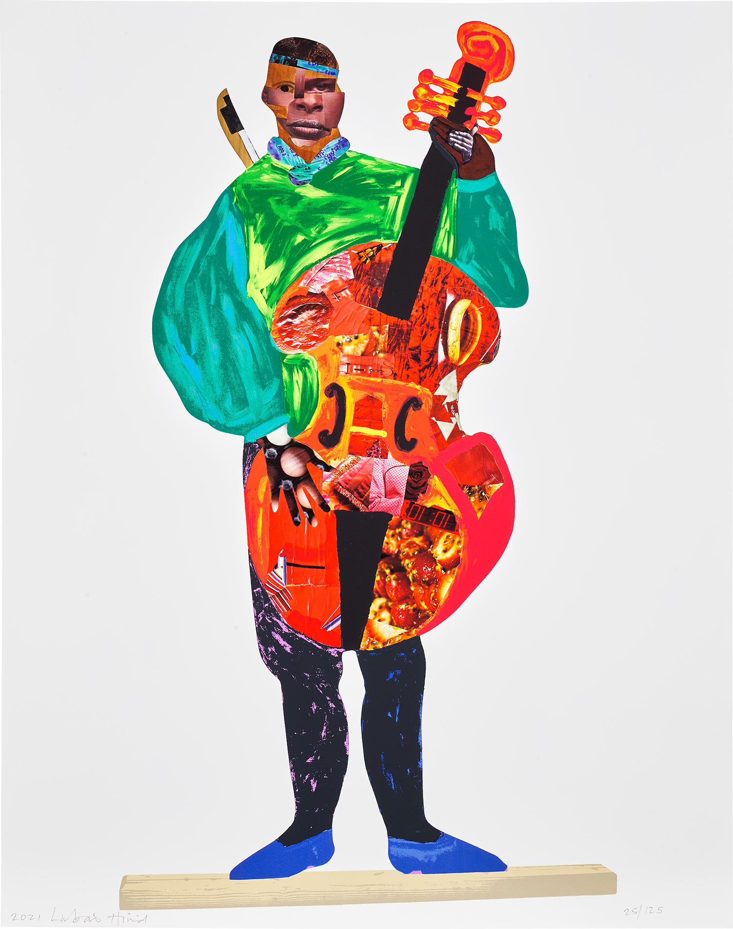 Lubaina Himid — Naming the Money: Kwesi, 2004/2021, from Tate Modern 21 Years Print Portfolio