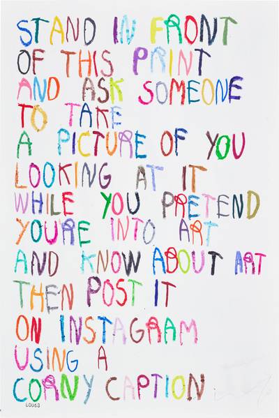 Stand In Front and Pretend You're into Art