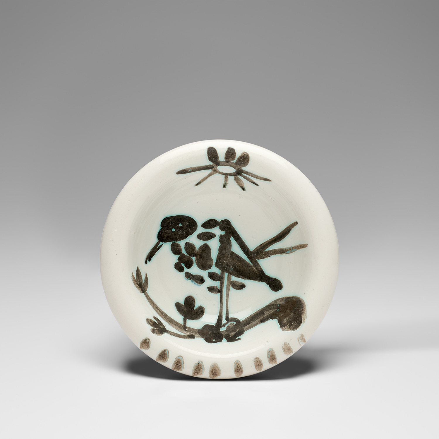 Pablo Picasso — Oiseau au soleil (Bird Under the Sun) (A.R. 174)