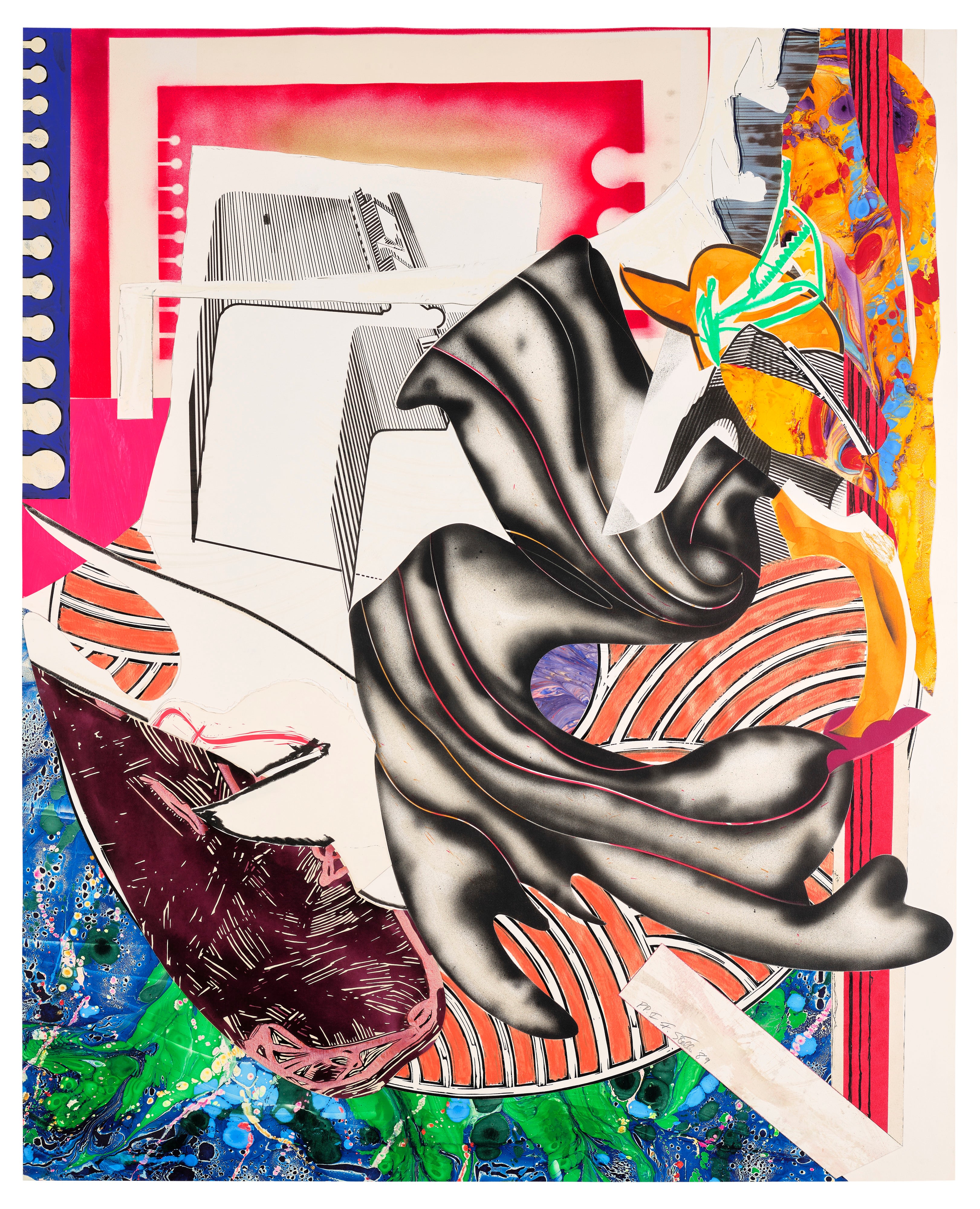 Frank Stella — Moby Dick, from The Waves (A. & K. 194)