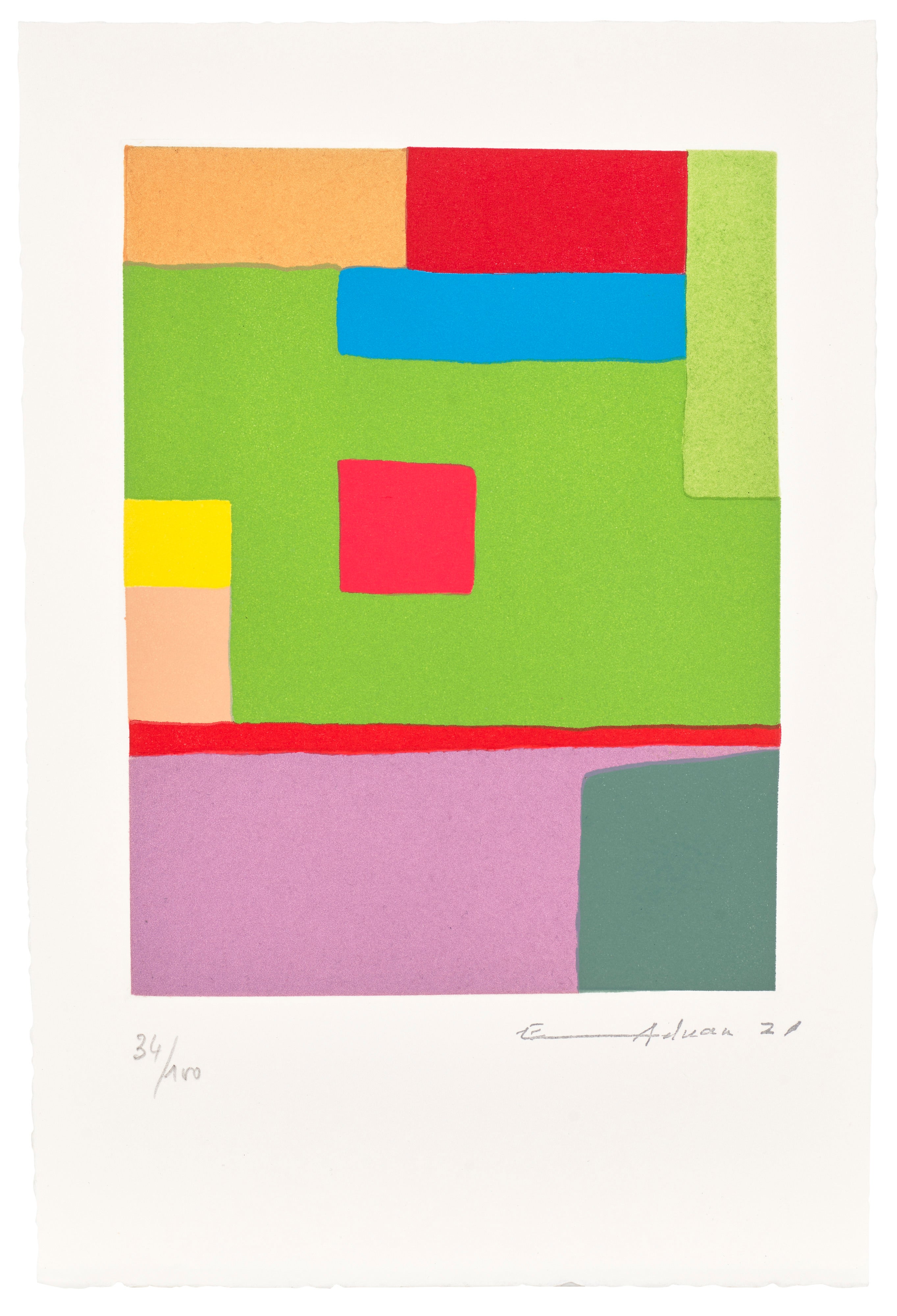 Etel Adnan — Fil du temps (Thread of Time)