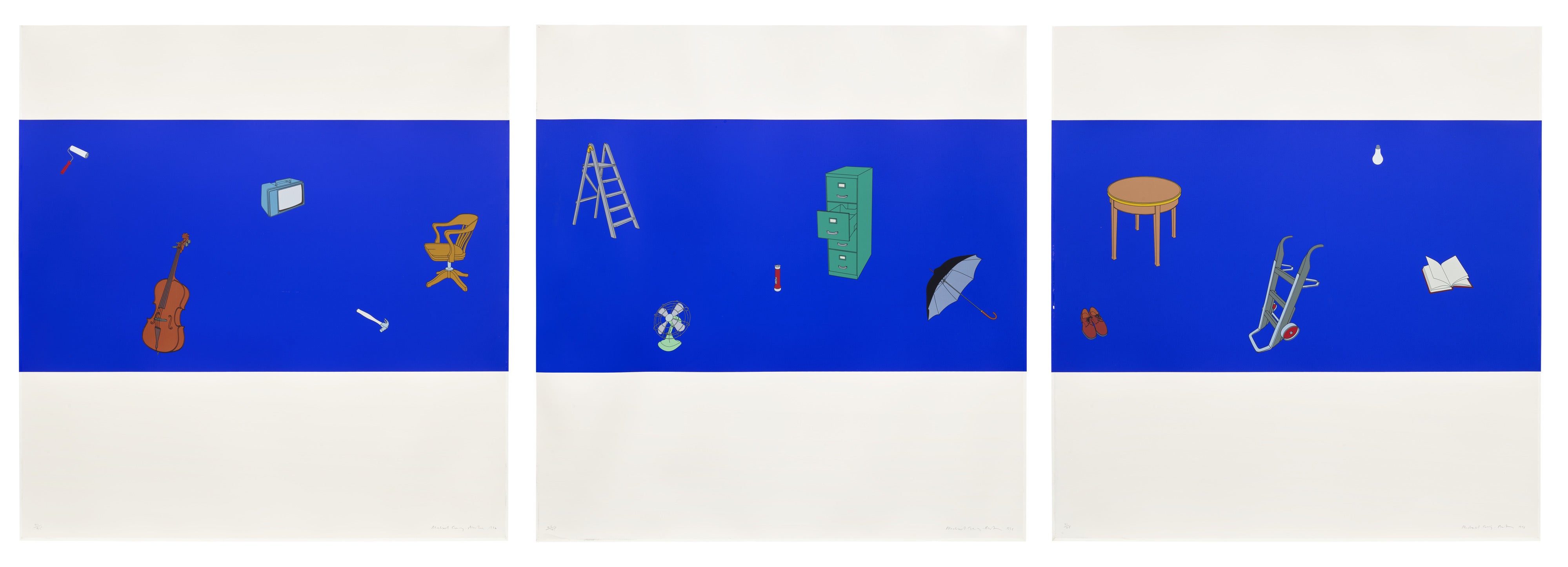 Michael Craig-Martin — Japanese Screen (C. 5)