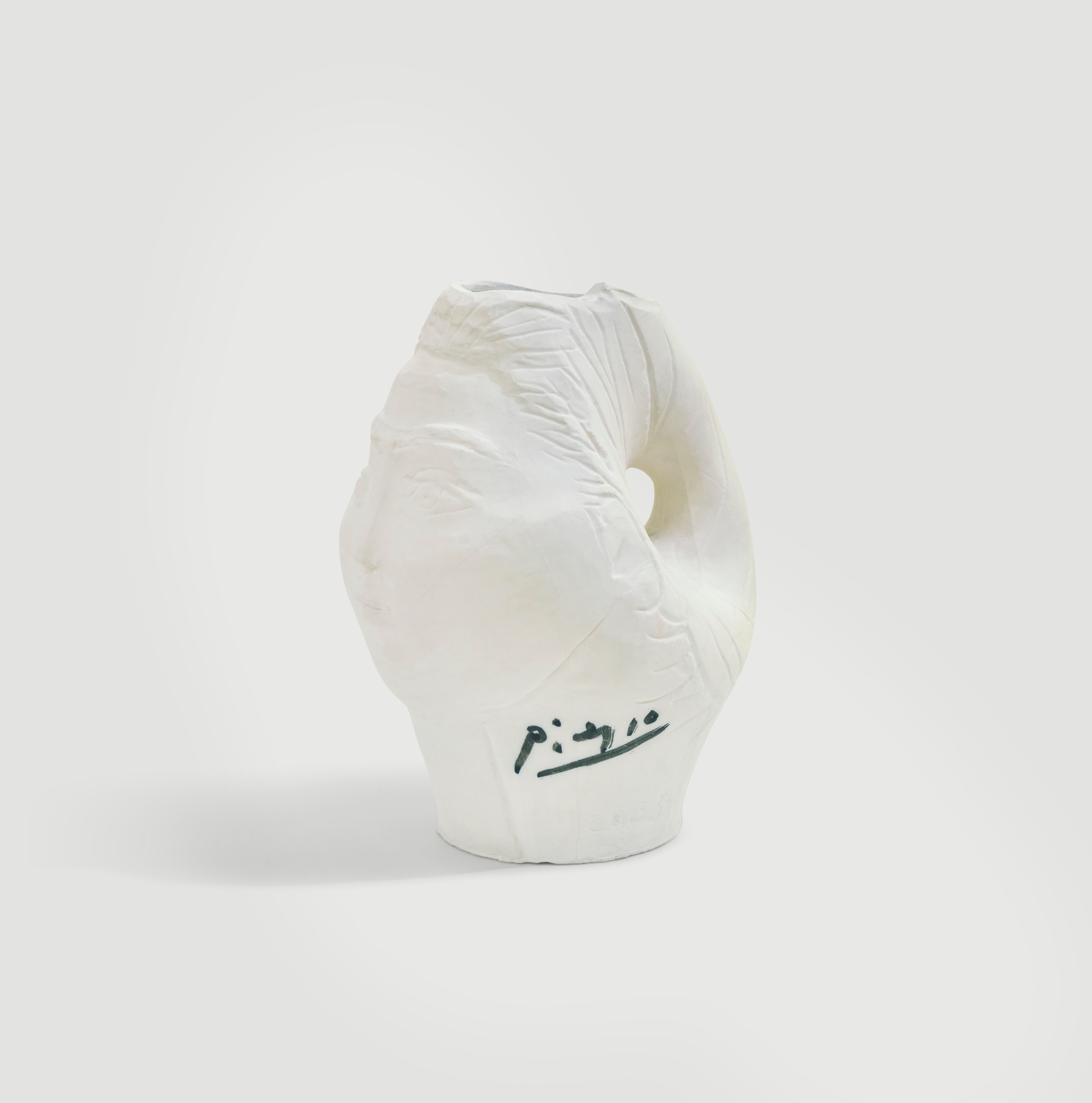 Pablo Picasso — Tête de femme couronnée de fleurs (Woman's Head Crowned with Flowers) (A.R. 236)