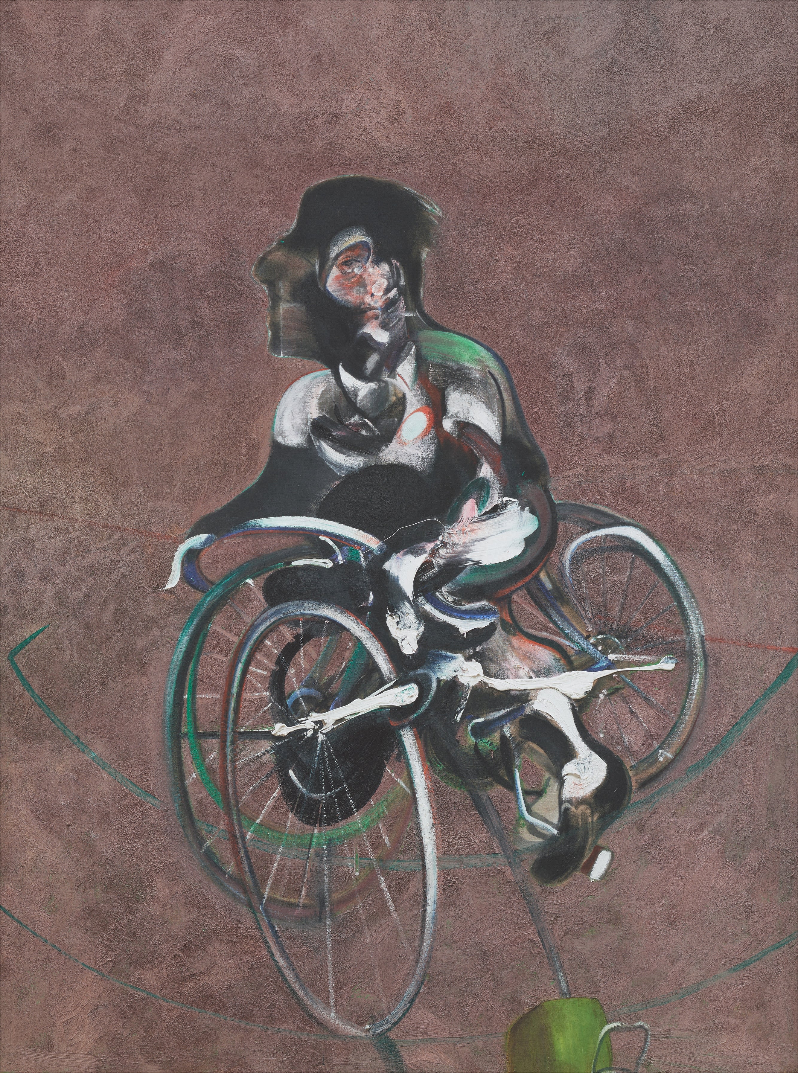 Portrait of George Dyer Riding a Bicycle (Small) (Q1B)