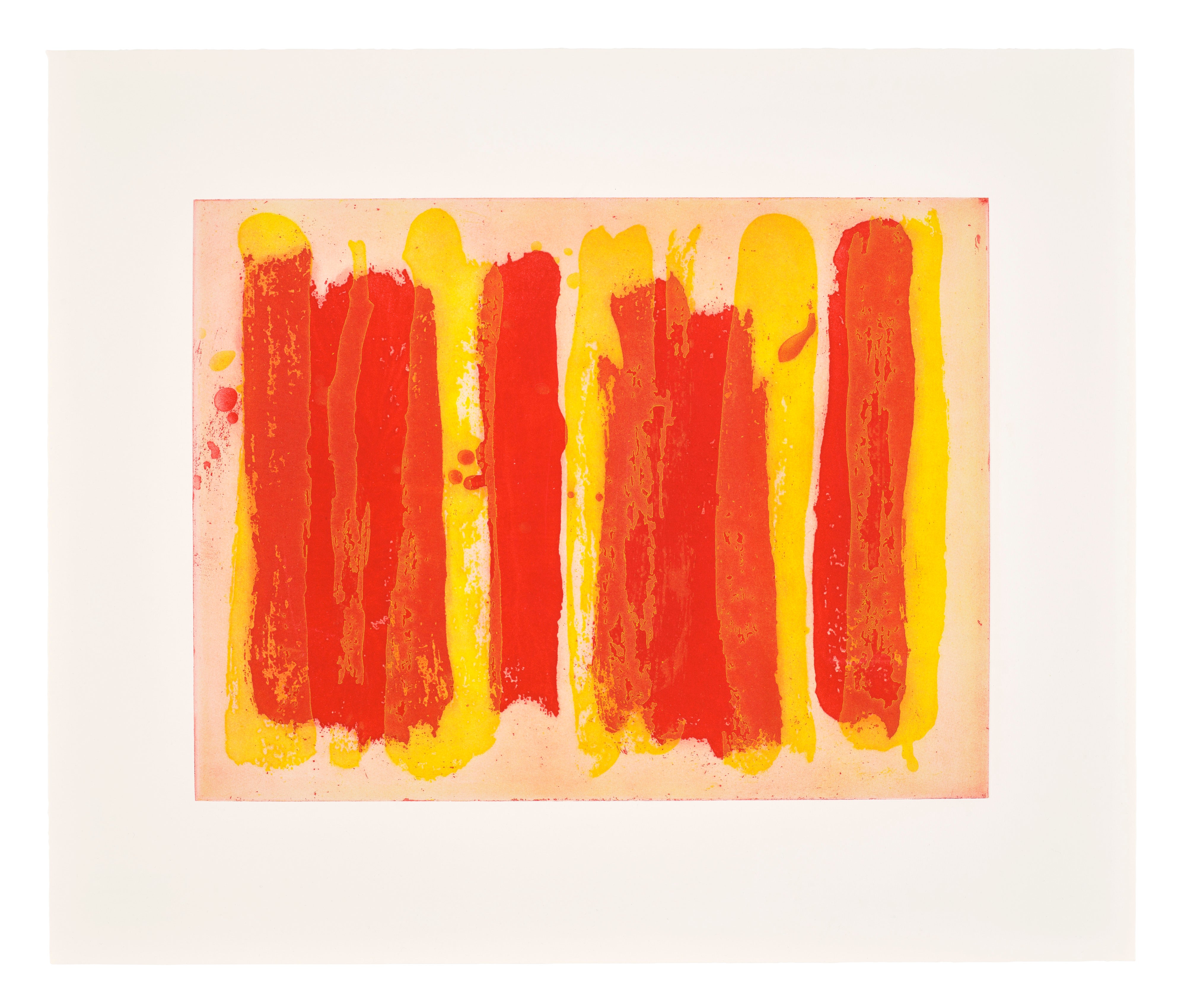 Patrick Heron — The Brushworks Series: plate 11