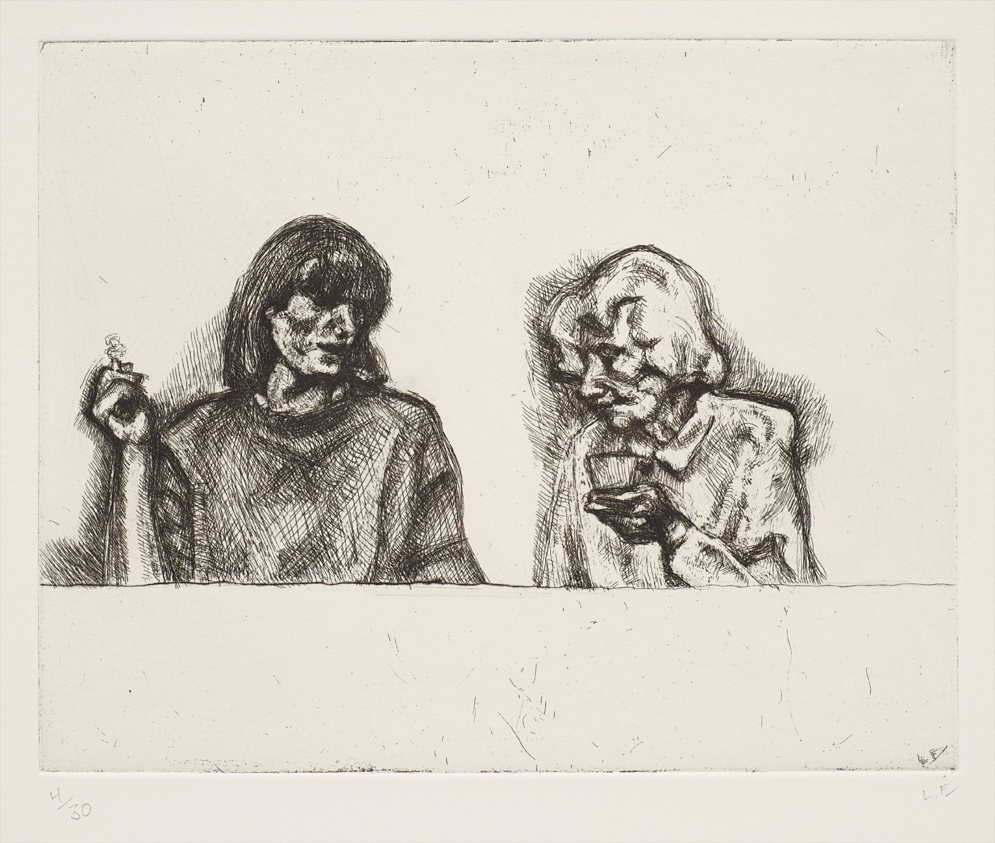 Lucian Freud — Conversation