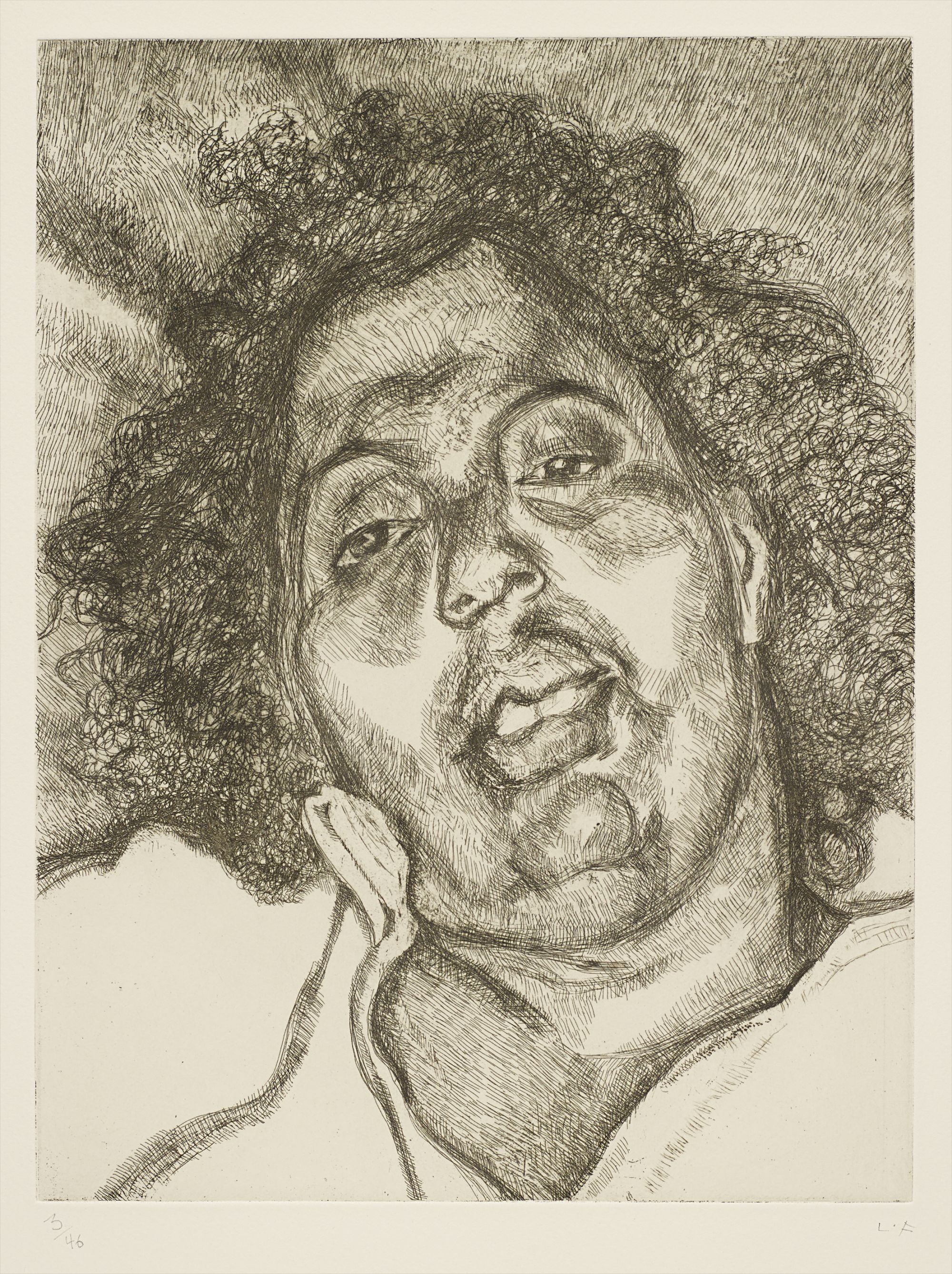 Lucian Freud — Solicitor's Head
