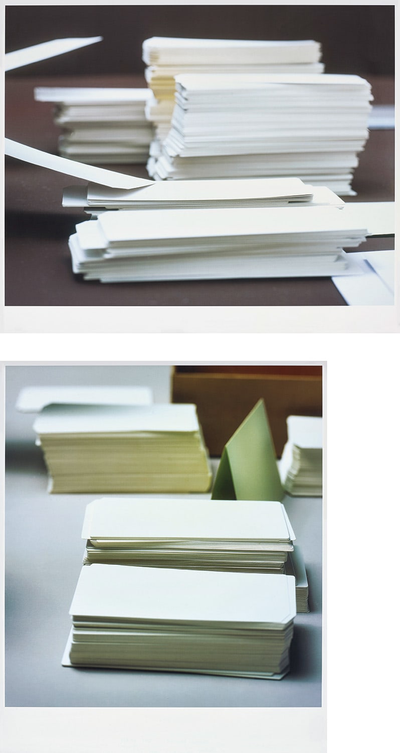 Thomas Demand — Pile (Stapel), from Double Exposure