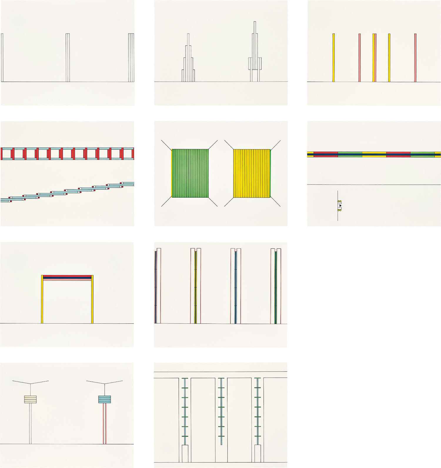 Dan Flavin — Projects 1963-95