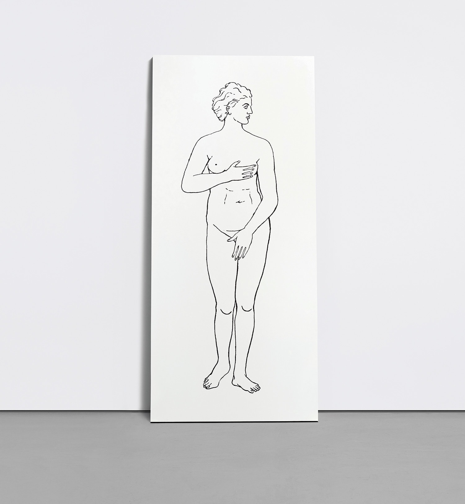 Lexikonzeichnung (2. Serie: Mensch) (Lexicon Drawing (2nd Series: Human)), from Door Cycle