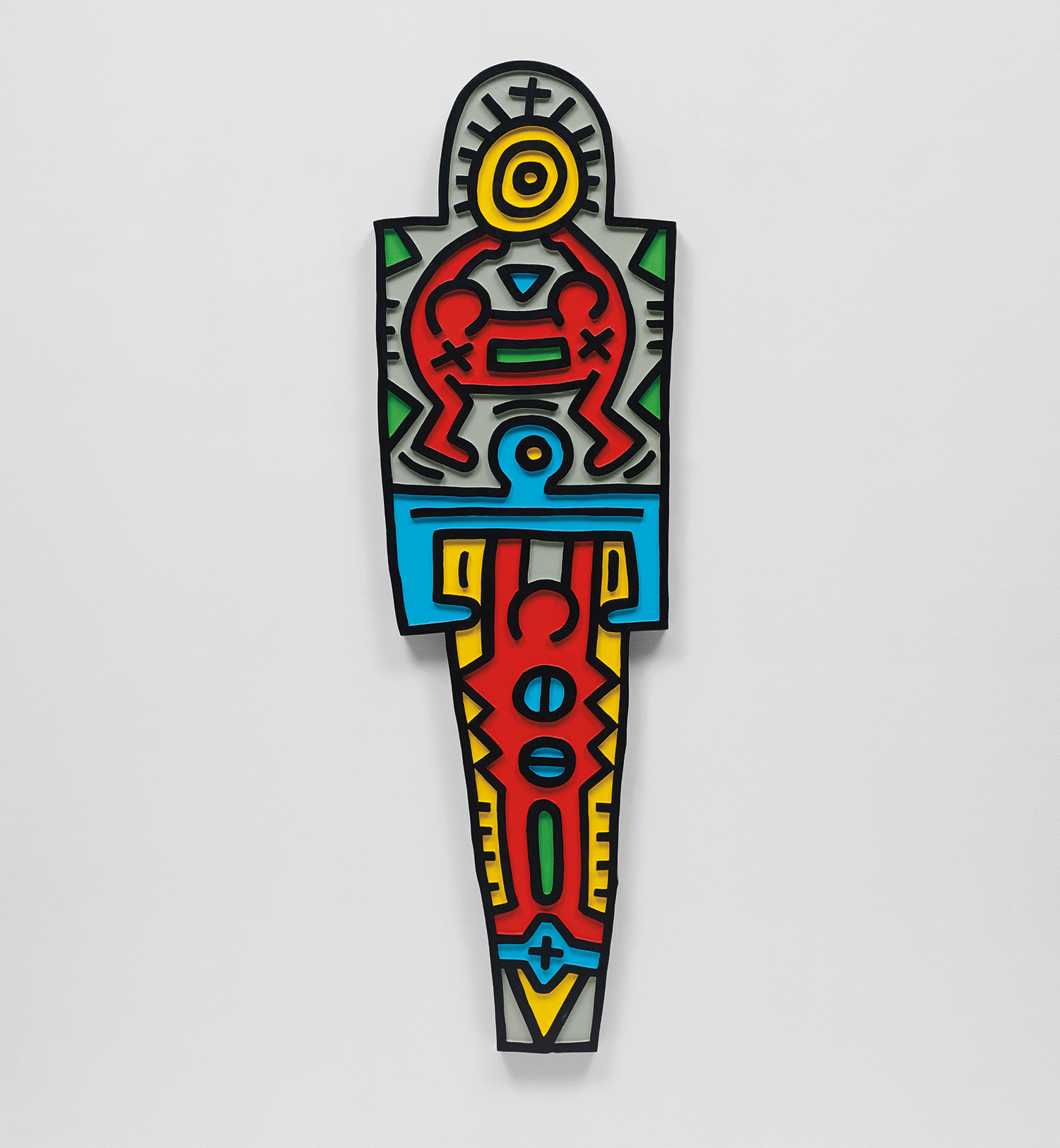 Keith Haring — Totem (Wood)