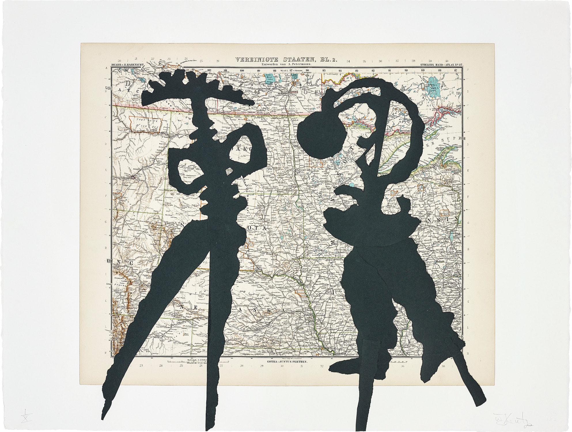 William Kentridge — Atlas Confessions (Maps)