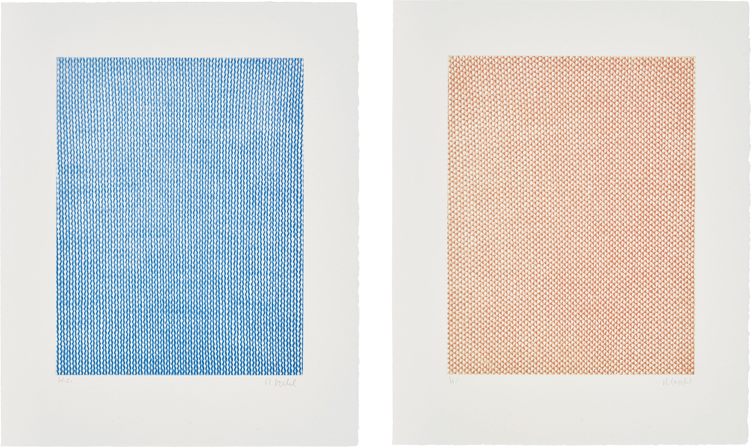 Falling Blue, Rising Red, from Sequences