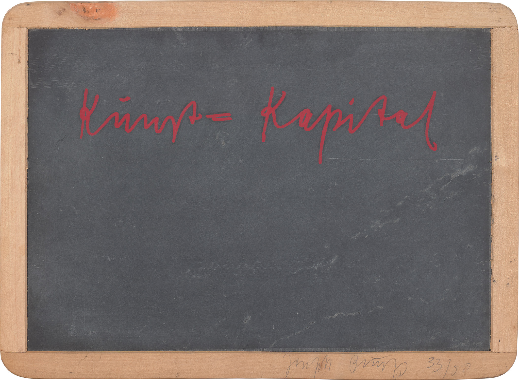 Joseph Beuys — Kunst = Kapital (Art = Capital) (S. 367)
