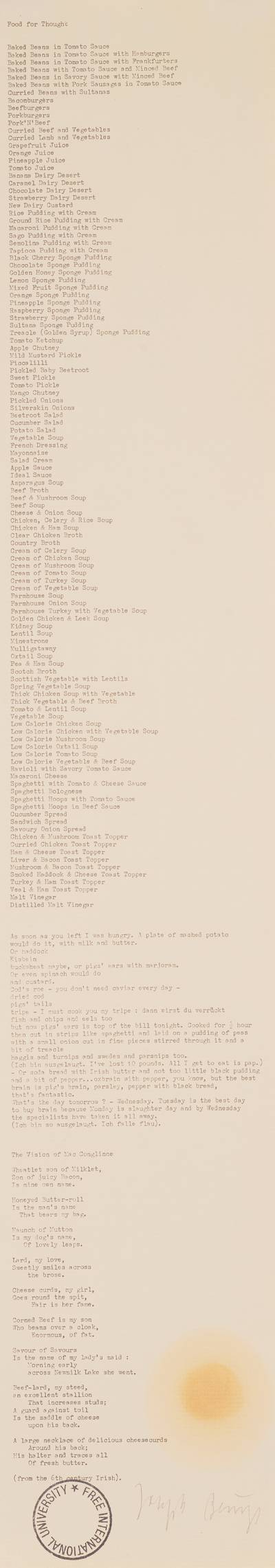 Food for Thought (S. 206)