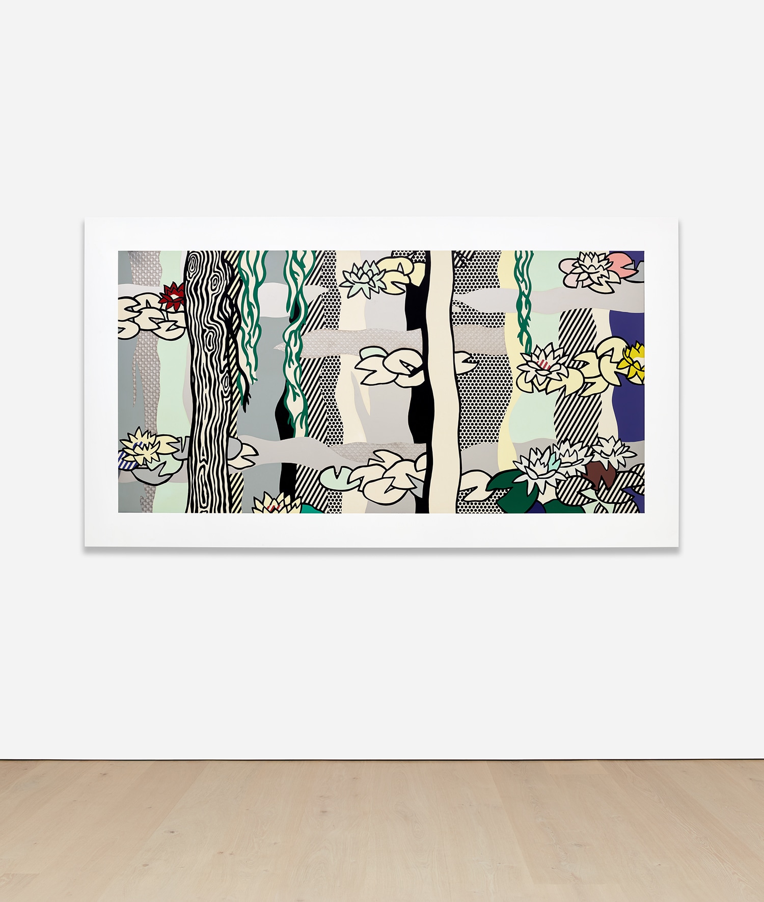 Roy Lichtenstein — Water Lilies with Willows, from Water Lilies (C. 266)