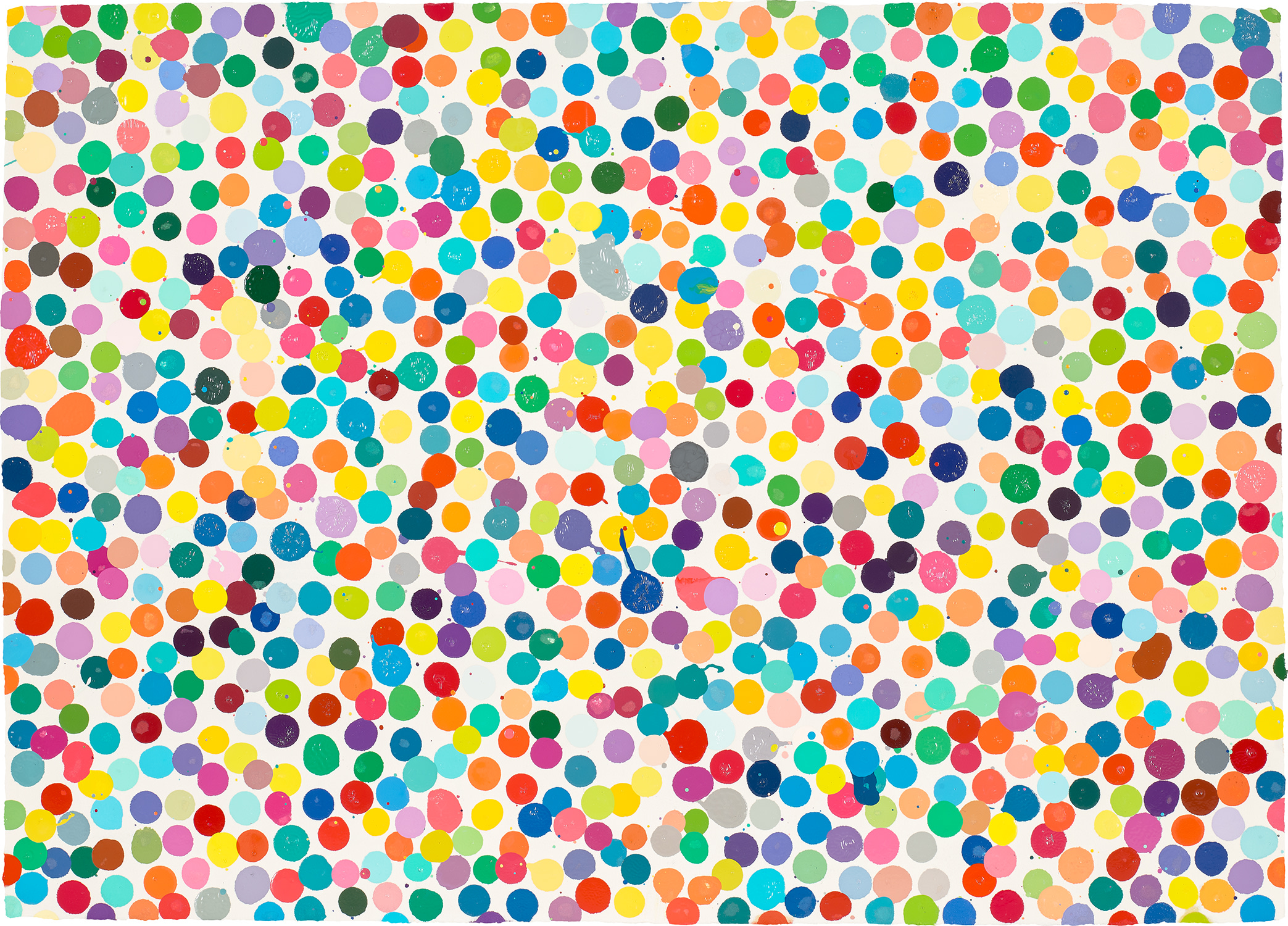 Damien Hirst — 2737 I'm about to catch my breath, from The Currency