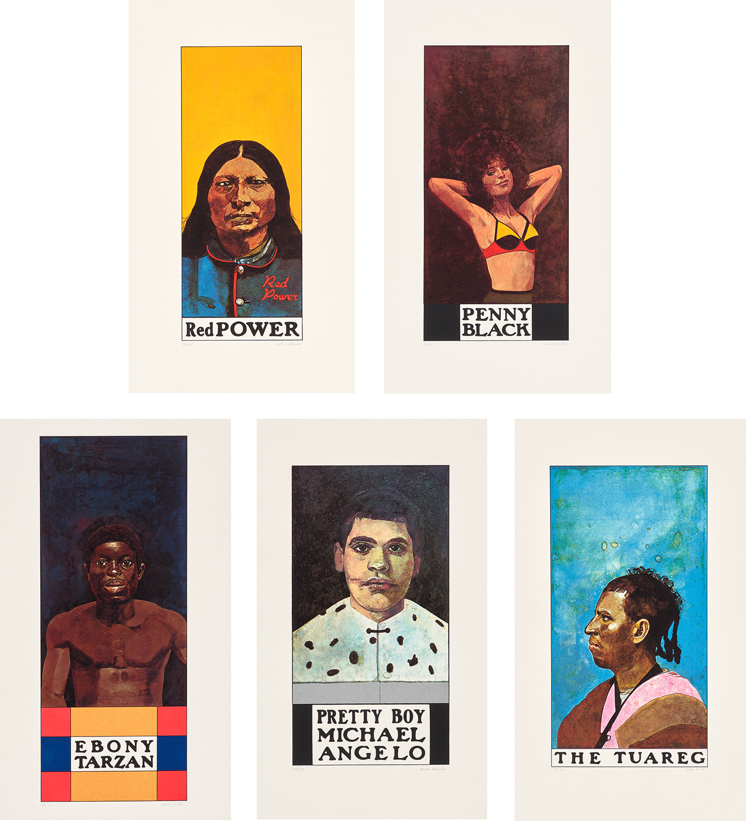 Peter Blake — The Wrestlers