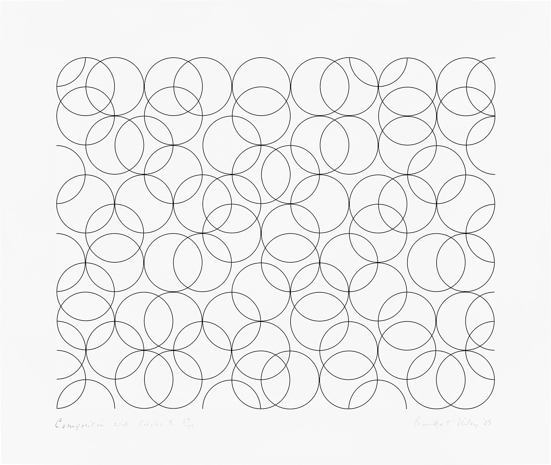 Bridget Riley — Composition with Circles 5 (S. 63)