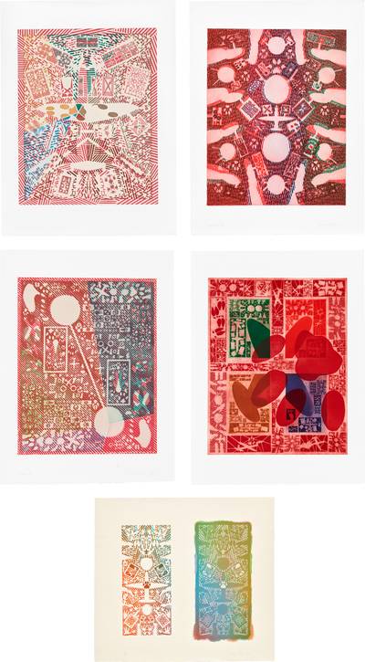 Imitations; Things Seen; The Trace; Concerning the Meal; and The Party