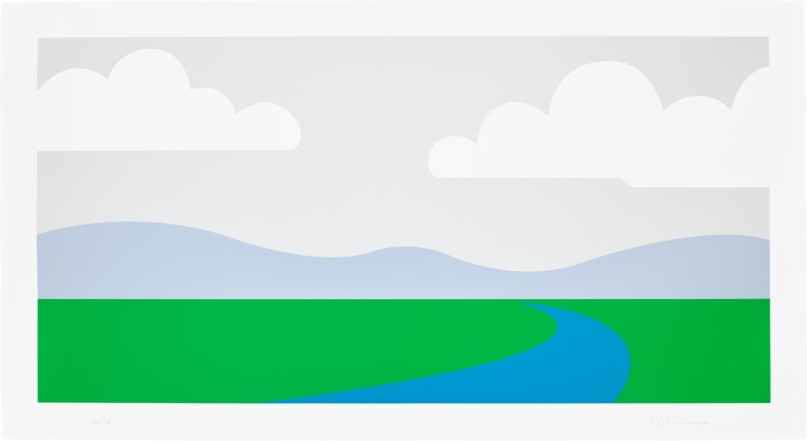 Julian Opie — Landscape (C. 2)