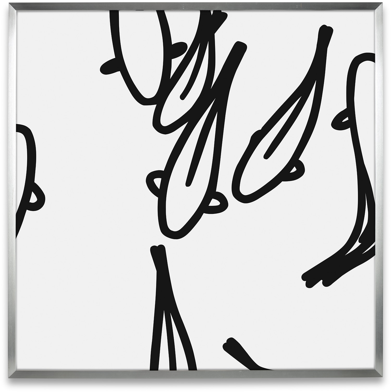 Julian Opie — Carp, from Nature 2 (C. 299)