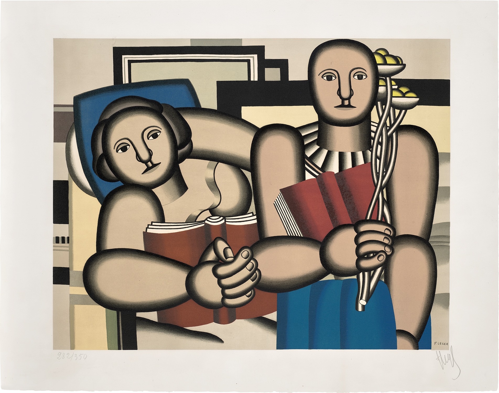 Fernand Léger — La lecture (Reading) (S. E23)