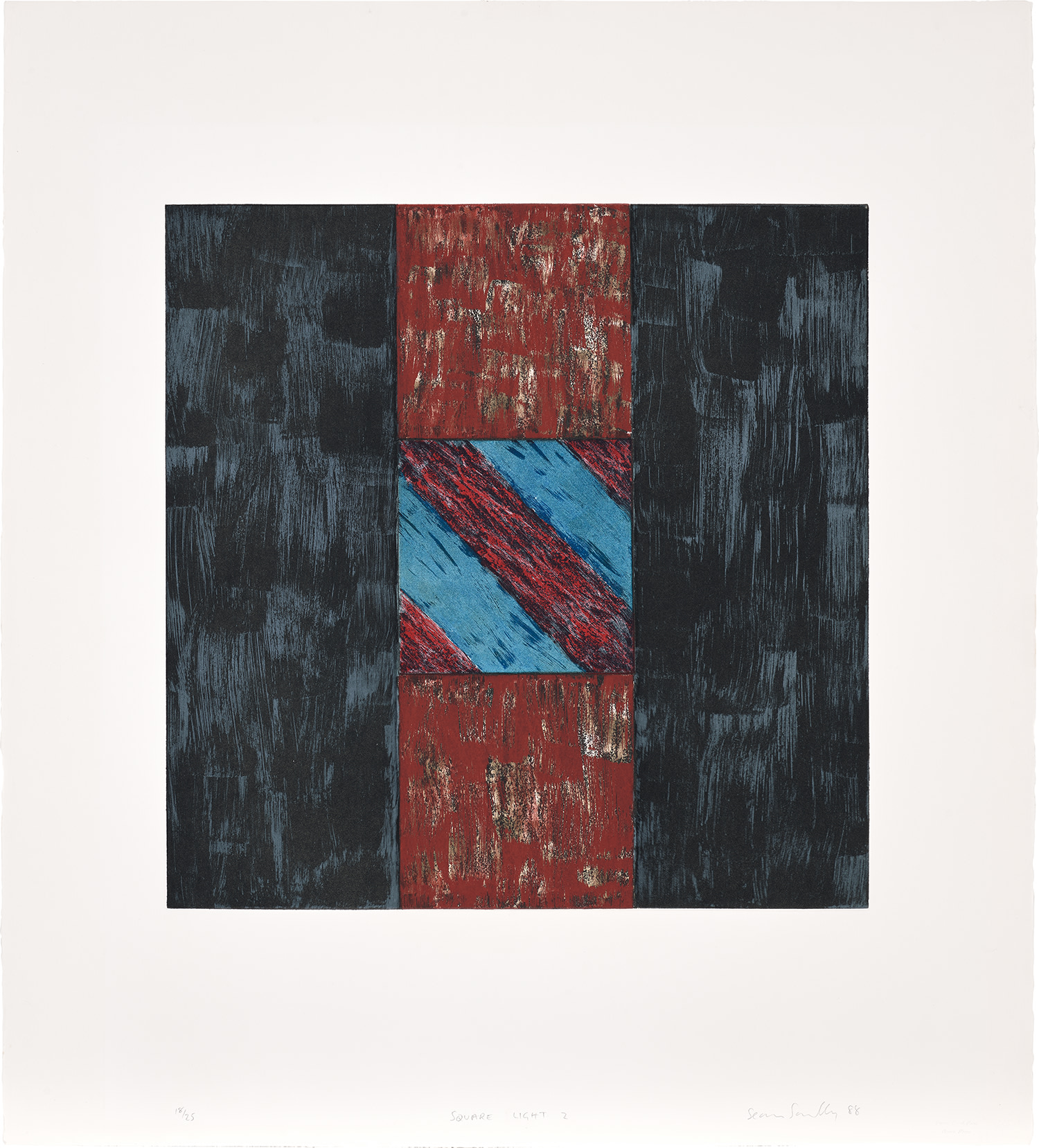 Sean Scully — Square Light II (G.S.A. 88005)