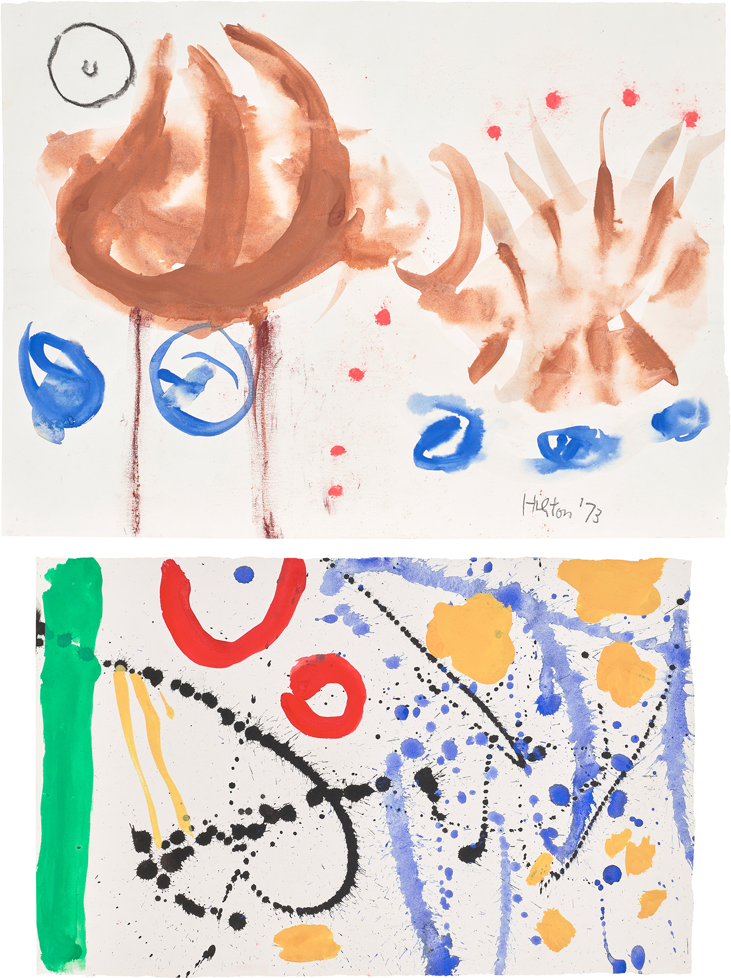 Roger Hilton — circa 1973