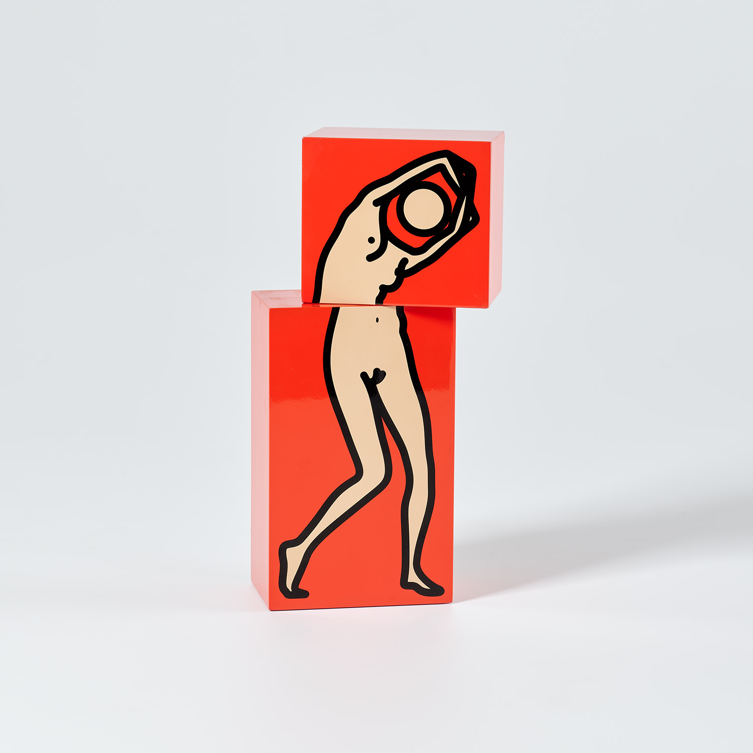 Julian Opie — Caterina Dancing 17 (Red)
