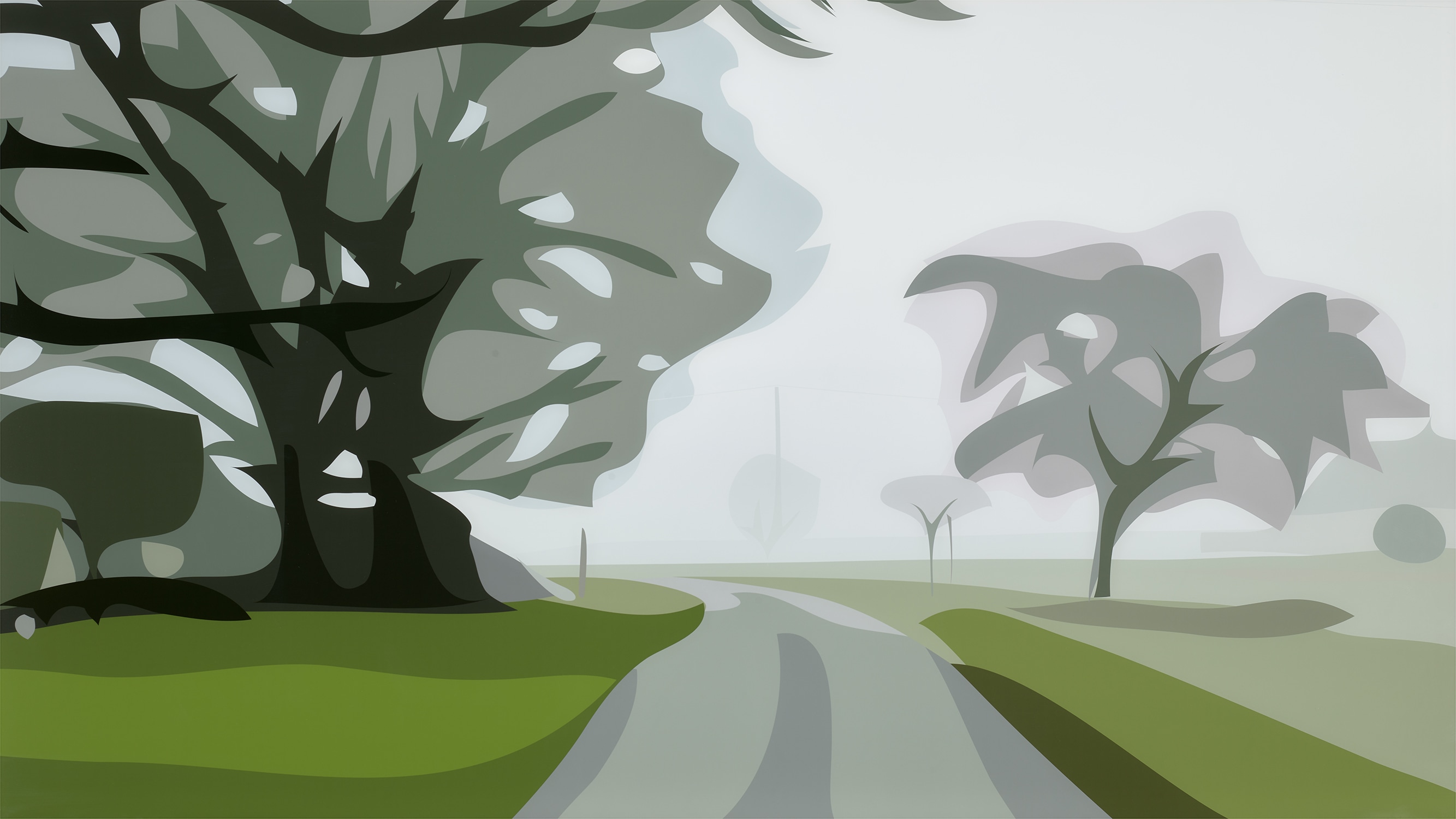 Julian Opie — Winter 33 (C. 211)