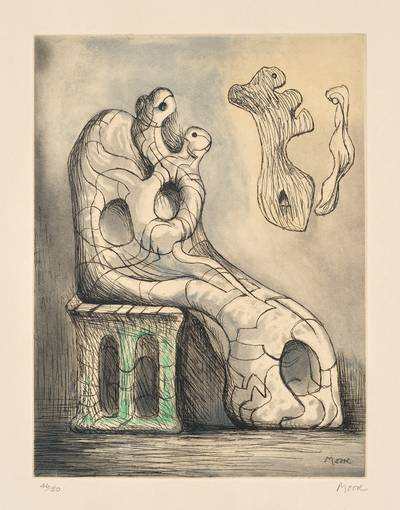 Seated Mother and Child (C. 588)