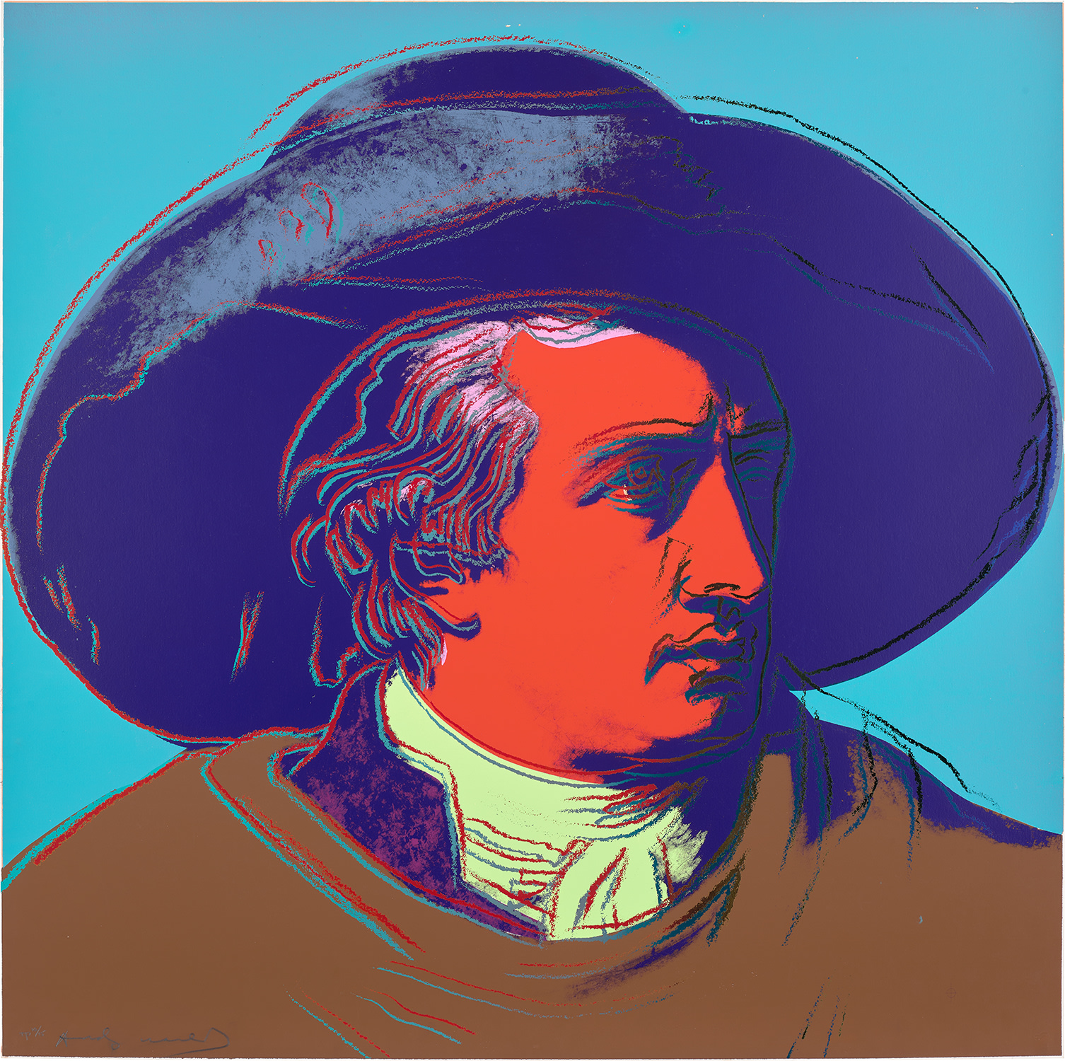 Andy Warhol — Goethe (see F. & S. 270-273)