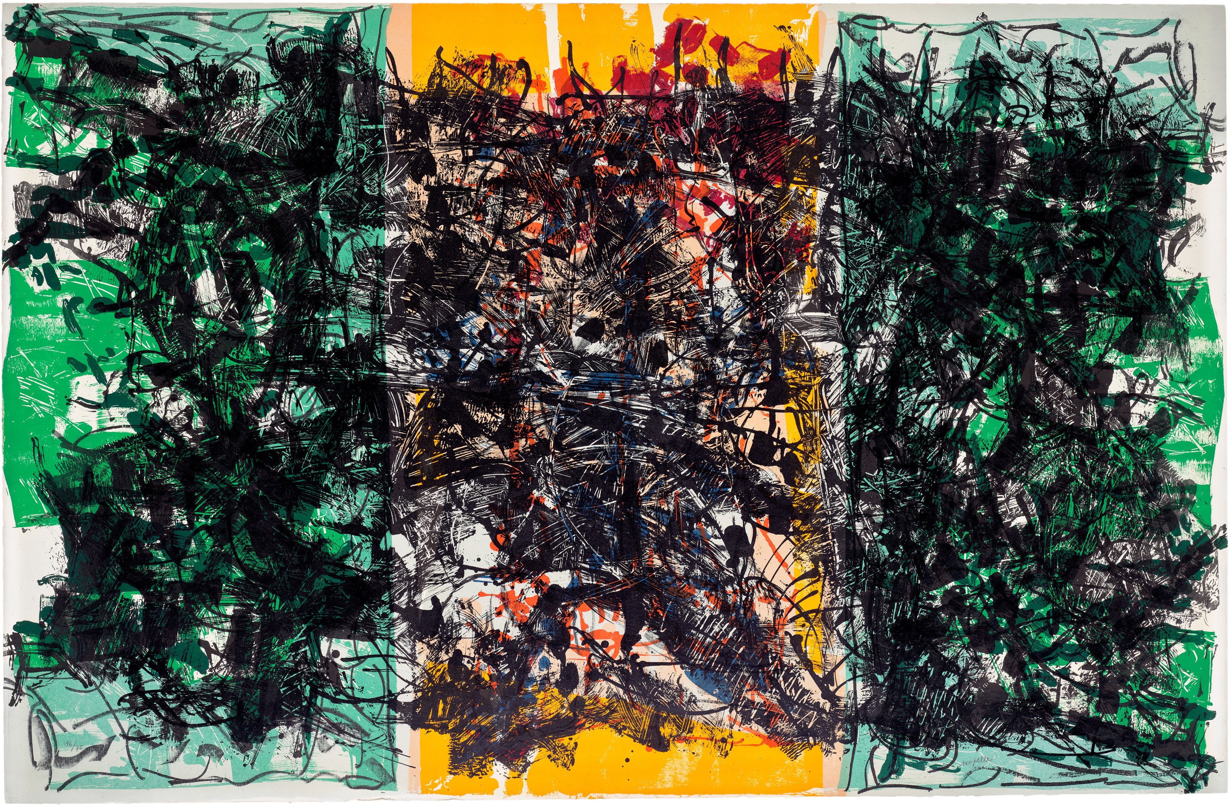 Triptyque orange (Orange Triptych) (R. 1967.02EST.LI)