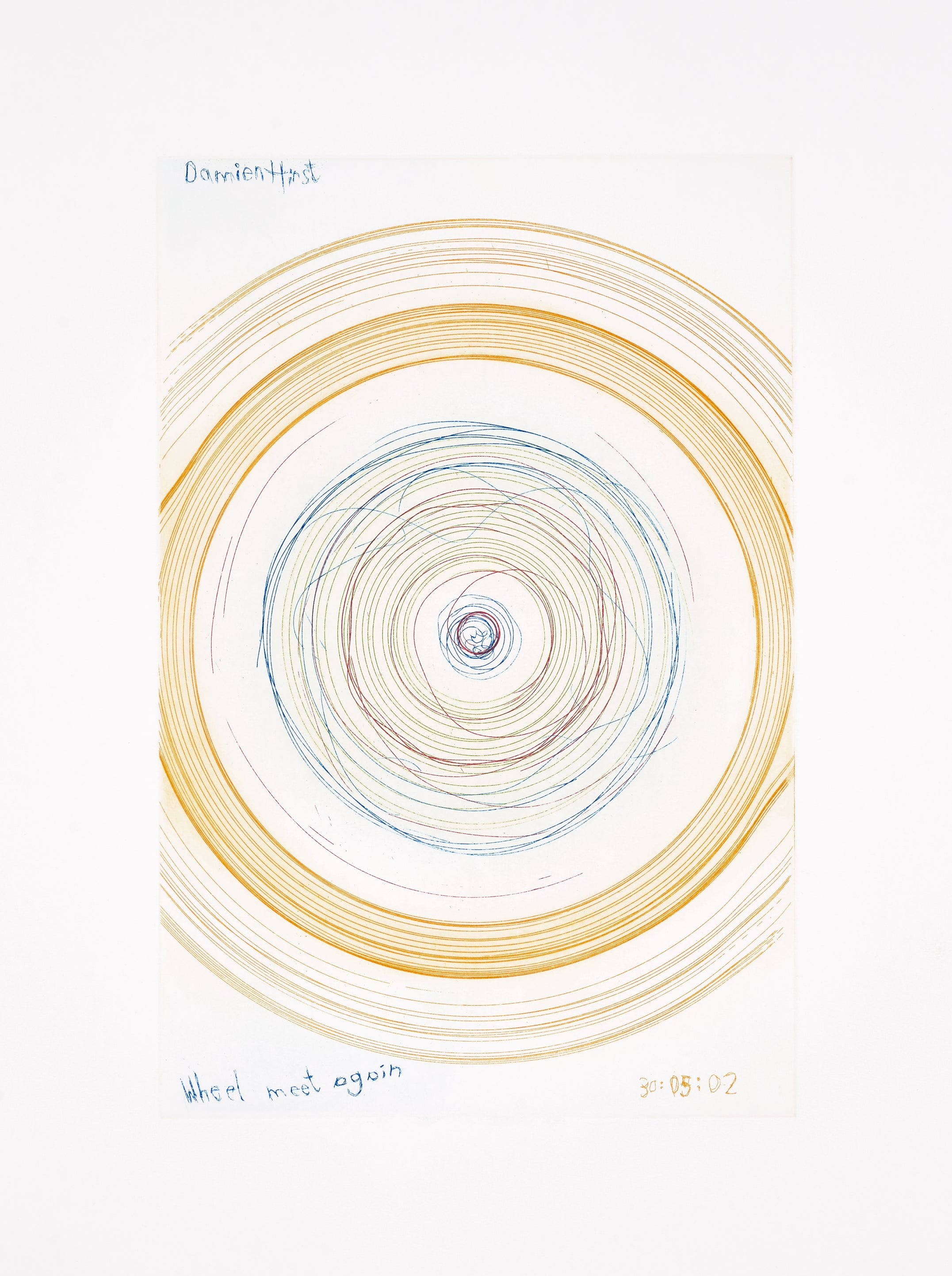Damien Hirst — Wheel Meet Again, from In a Spin, the Action of the World on Things, Volume I