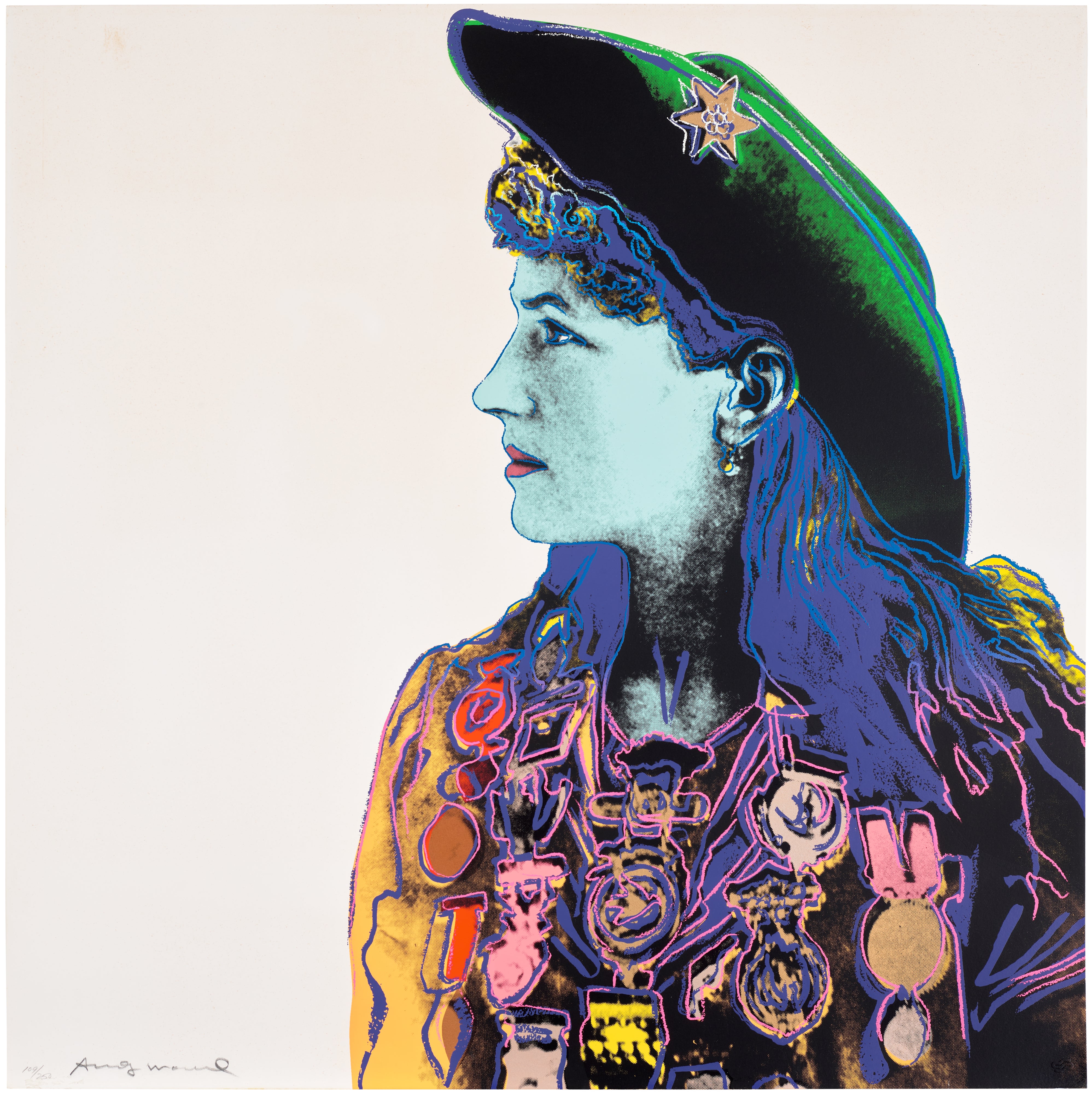 Andy Warhol — Annie Oakley, from Cowboys and Indians (F. & S. 378)