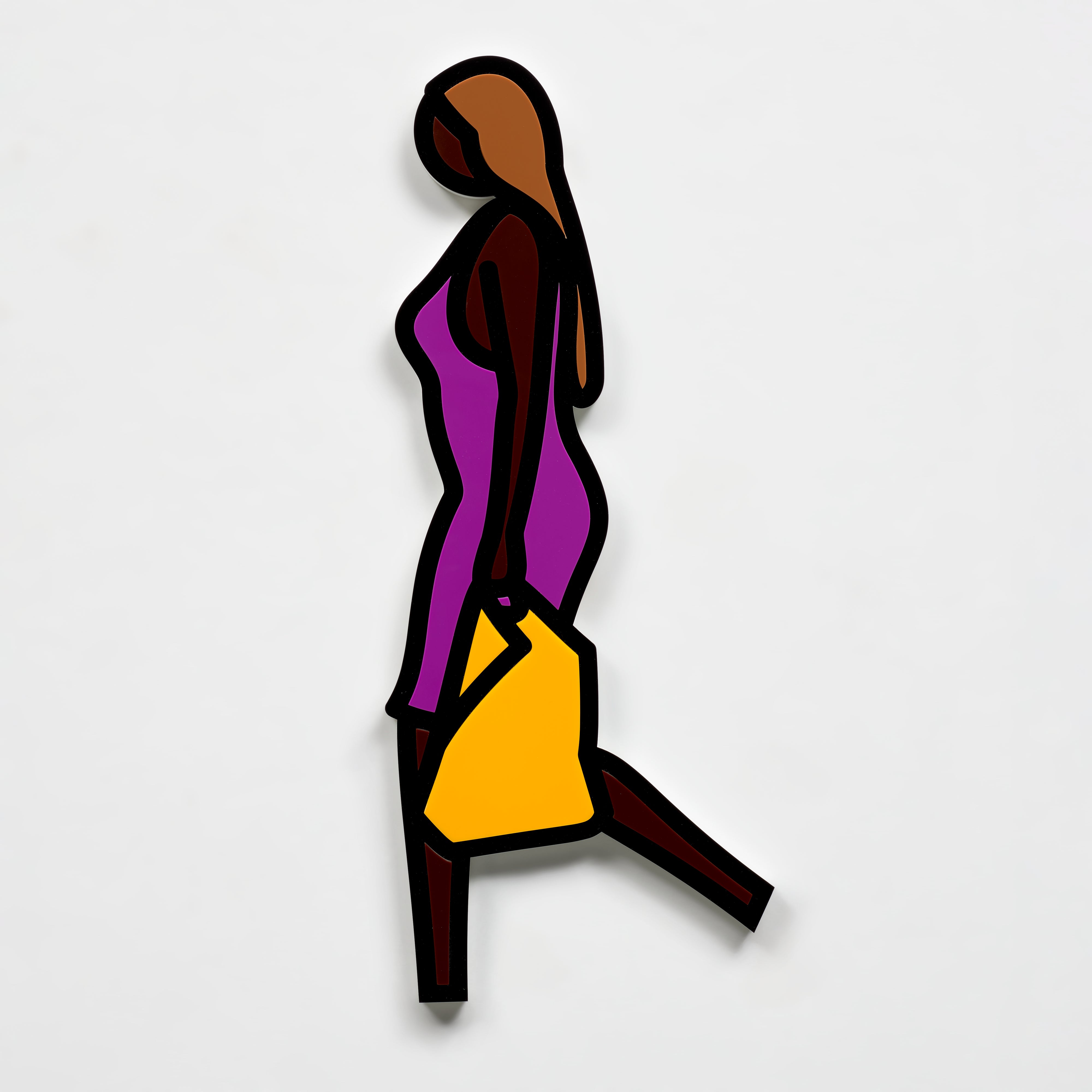 Julian Opie — Bag, from Old Street