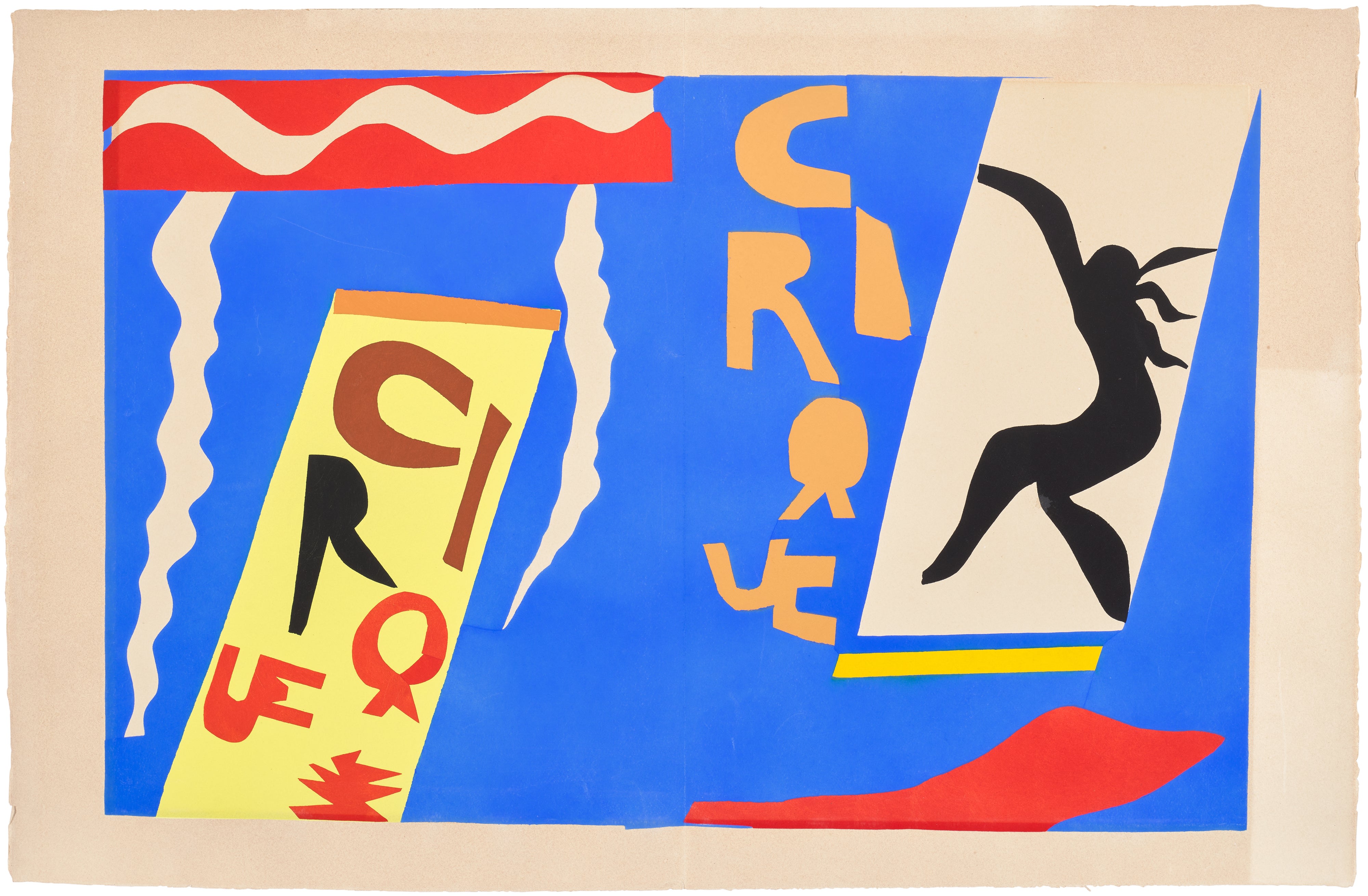 Henri Matisse — Le cirque (The Circus), plate 2 from Jazz (D. 22)