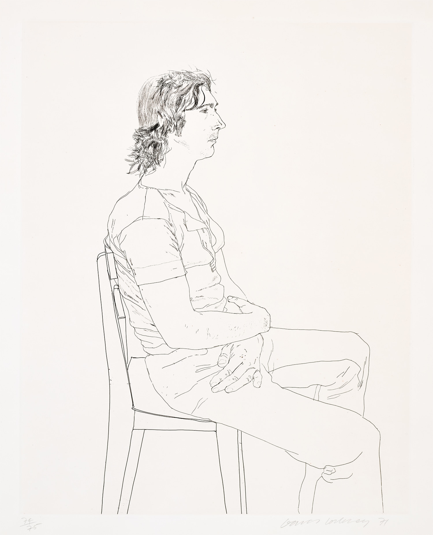 David Hockney — Maurice Payne (S.A.C. 123, M.C.A.T. 115)