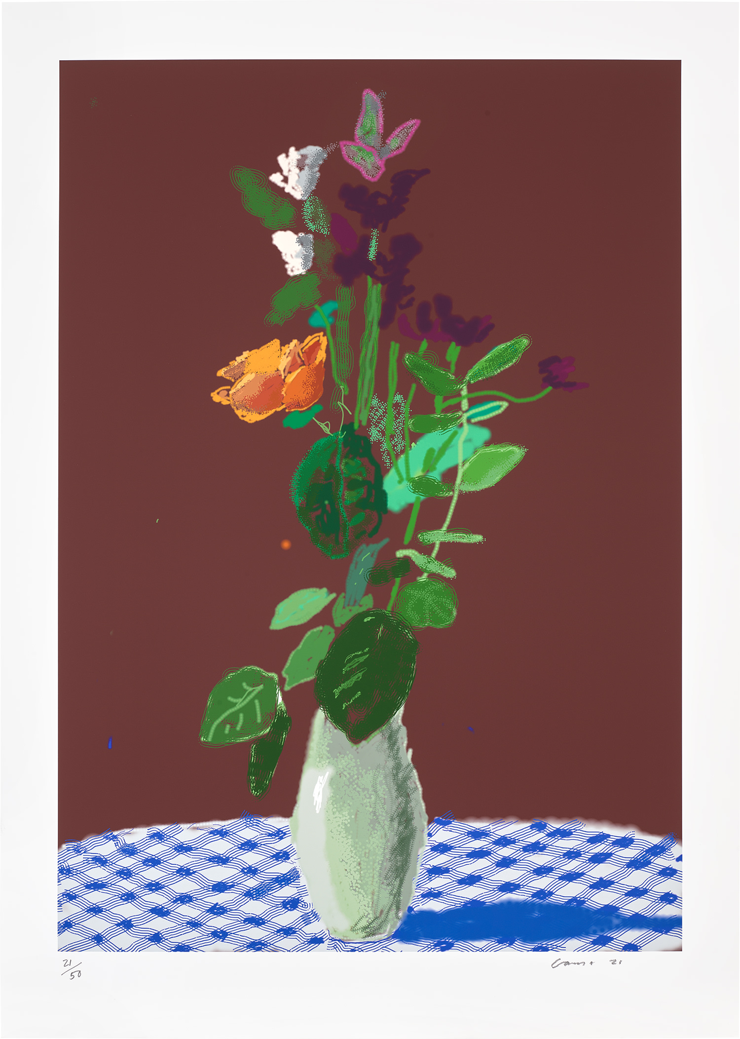 7th March 2021, More Flowers on a Table